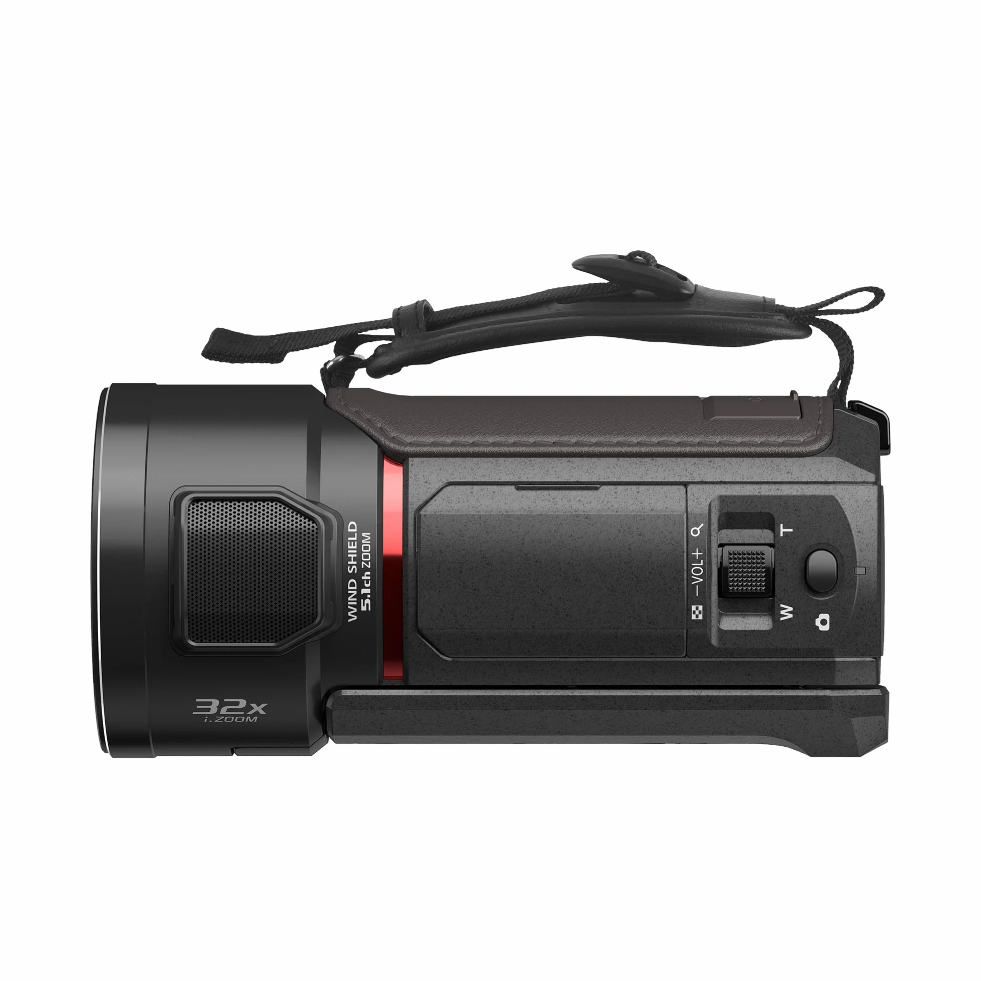 Panasonic HC-VX3E-K Videocamera Compatta Ultra HD 4K, Grandangolo 25 mm, Zoom ottico 24x, 4K Cropping, Nero