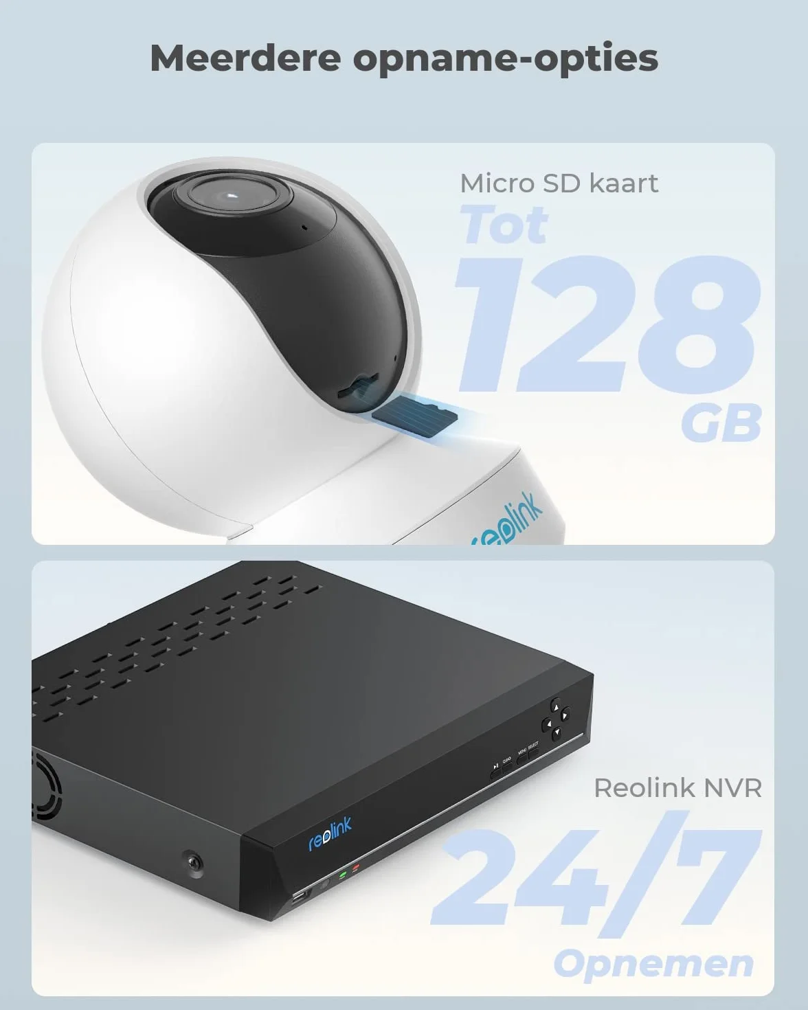 Reolink 5MP PTZ Telecamera WiFi Interno con WiFi 2,4/5 GHz, Videocamera Sorveglianza, 3X Zoom, Sirena &Audio Bidirezionale, Rilevazione del Movimento Baby Monitor, E1 Zoom (Ricondizionato)