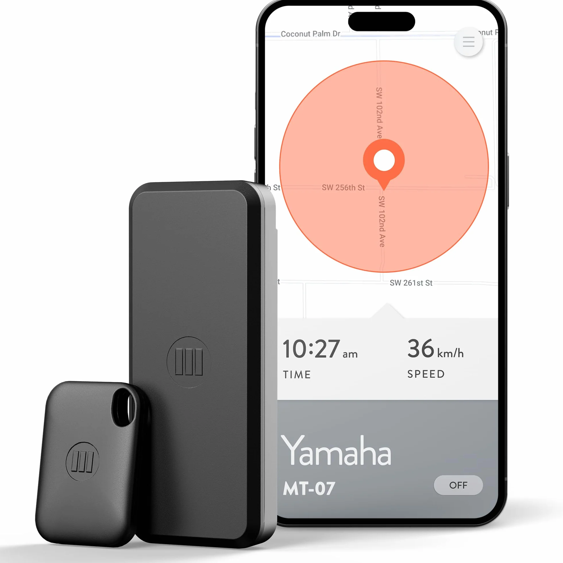 Monimoto 9 Tracker GPS e allarme antifurto - Installazione fai da te, nessun cablaggio, impermeabile, copertura globale - per veicoli, moto, auto, biciclette, ATV, motori di barche, caravan