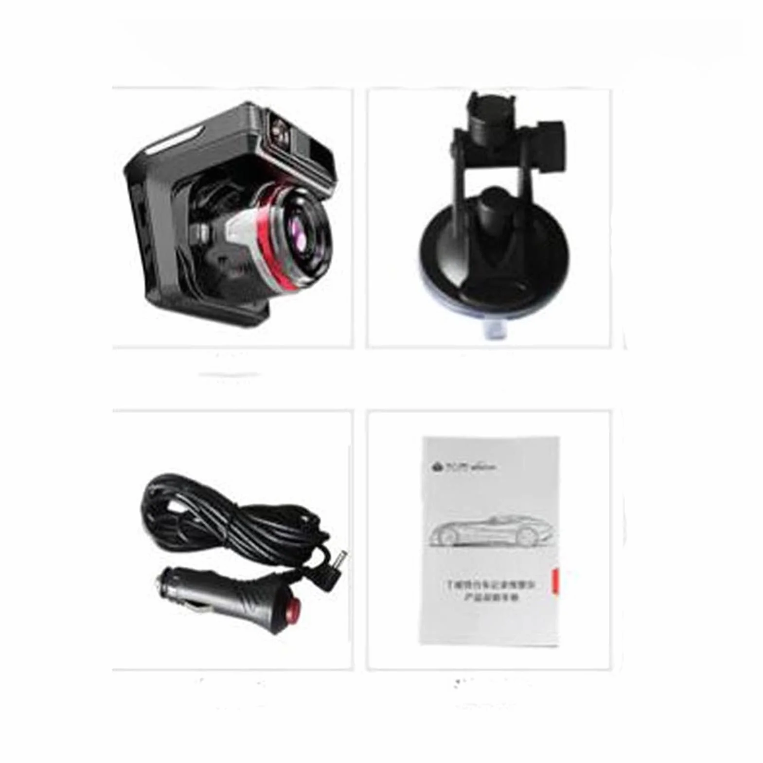 GPS Rilevatore Speed ​​Direction Time 1200W WDR 2.3 "Rilevatore Radar DVR Auto 2 in 1 Telecamera Auto-rilevatore Full HD 1080p Rilevatore Radar