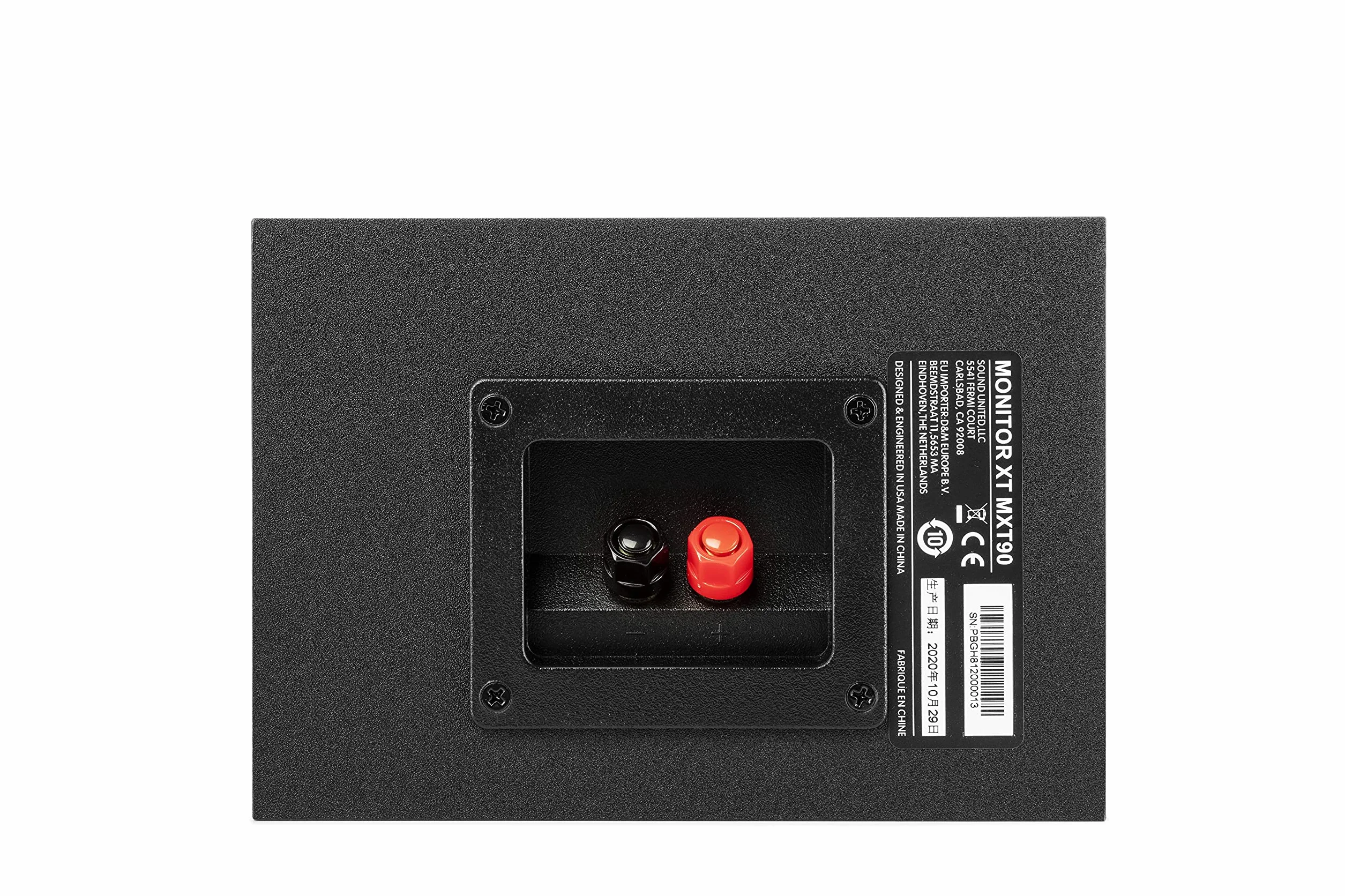 Polk Audio MXT90BK Diffusori Hi-fi per Musica e Home Cinema, Canale Height, Nero