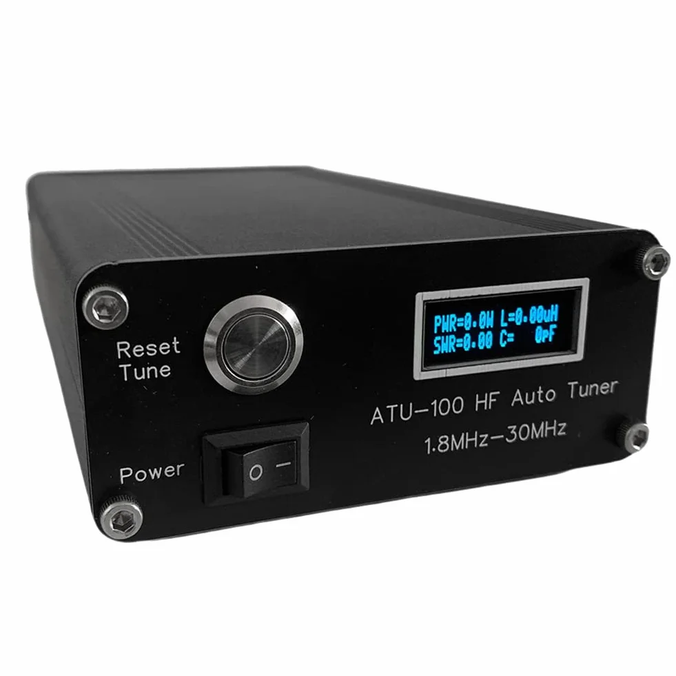 Sintonizzatore automatico ATU-100 HF da N7DDC+0.91 OLED V3.1 sintonizzatore antenna radio automatico fai da te 100W Antenna HF