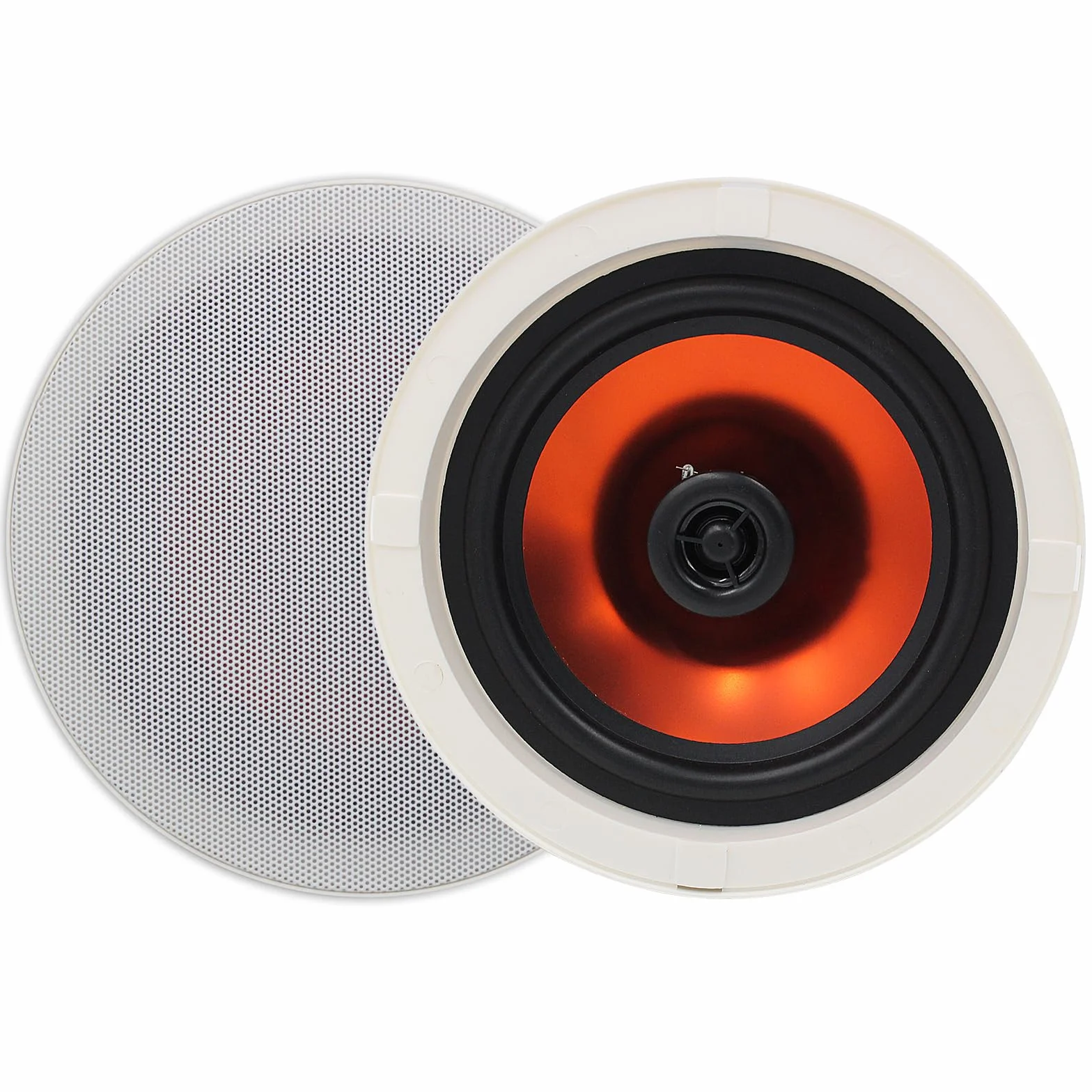 STUDIOFINIX Coppia altoparlanti passivi soffitto 10,2 cm 240 W per soggiorno ufficio cucina