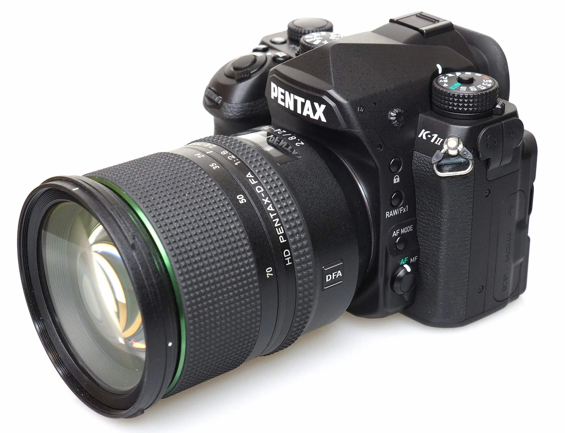 Kit fotografico personalizzato creato utilizzando PENTAX K-1 MARK II + 24-70 f/2.8