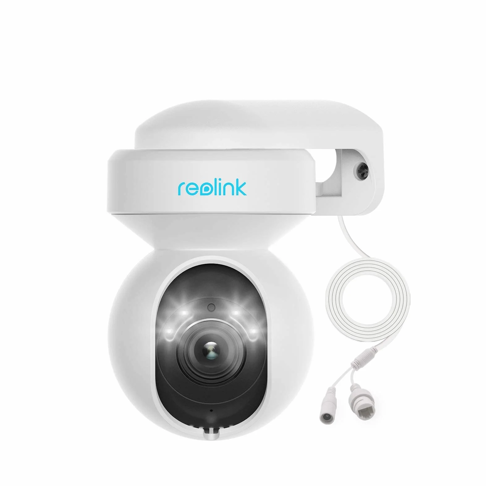 Reolink 5MP PTZ Telecamera Wi-Fi Esterno con Wifi 2,4/5 GHz, Visione Notturna a Colori, Crociera Automatica & Tracciamento, Rilevazione Umana, Audio Bidirezionale, Cloud, E1 Outdoor (Ricondizionato)