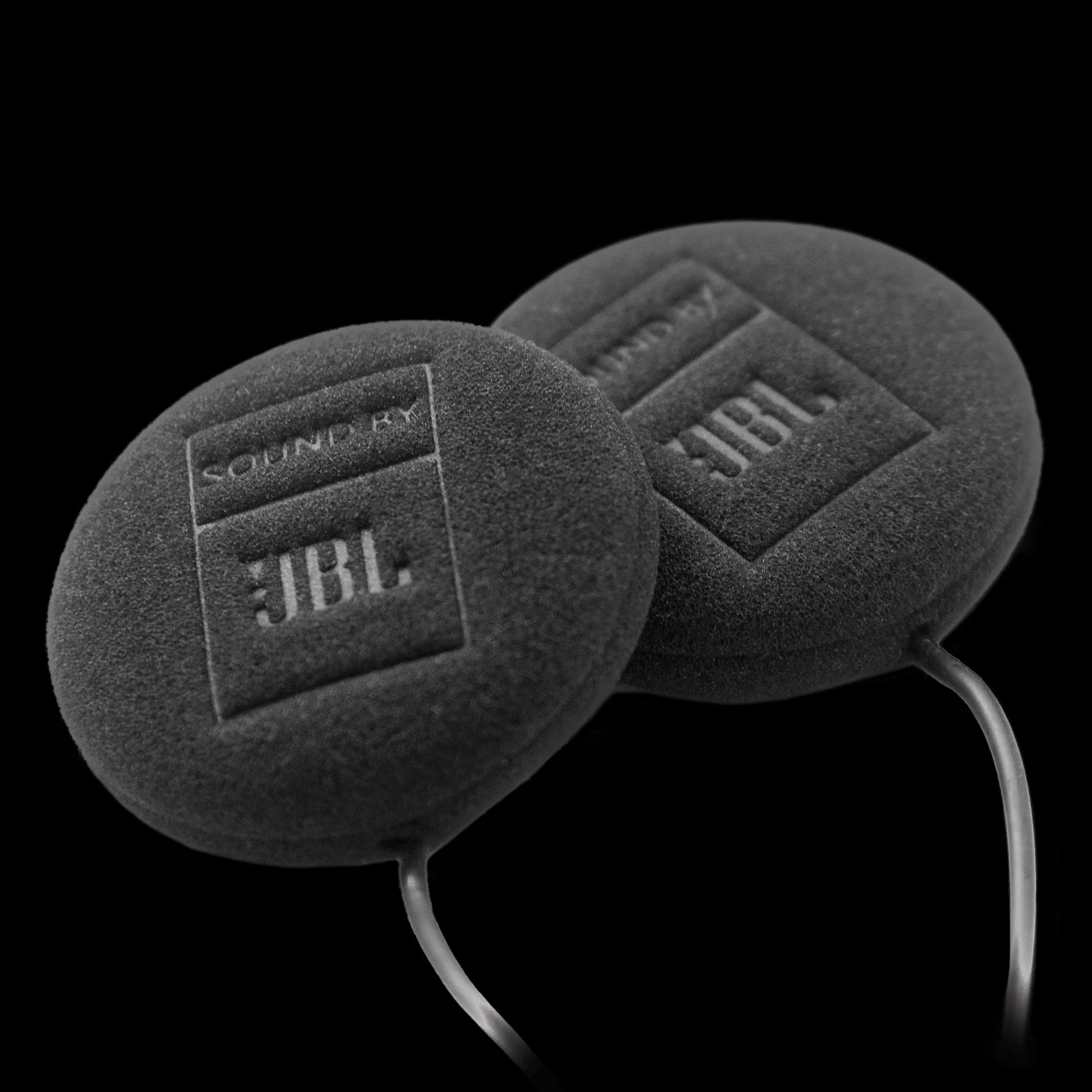 Cardo Audio Set 45 mm per motociclette compatibile con comunicator da casco nero Single Pack