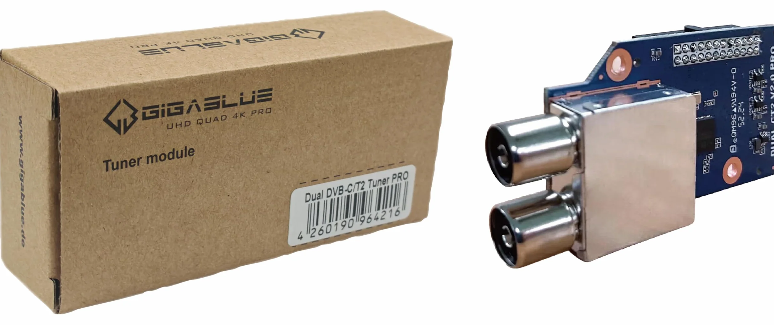 GigaBlue Dual/Twin DVB-C/T2 Tuner PRO