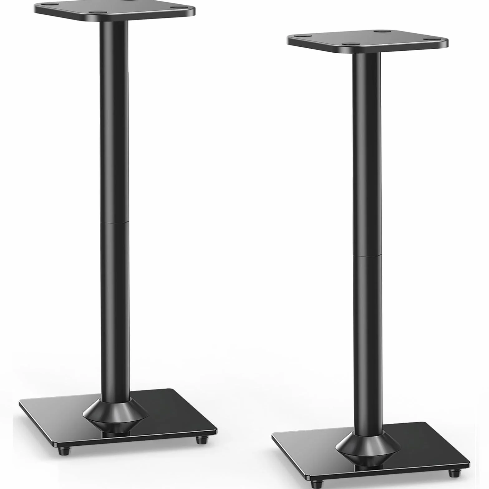 ELIVED Supporto altoparlante 808mm base vetro 10kg per Teufel JBL Sony