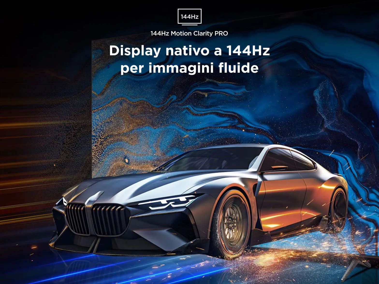 TCL 55C7K 55" QD-Mini LED TV 4K HDR 144Hz Smart Google TV Dolby Vision Atmos