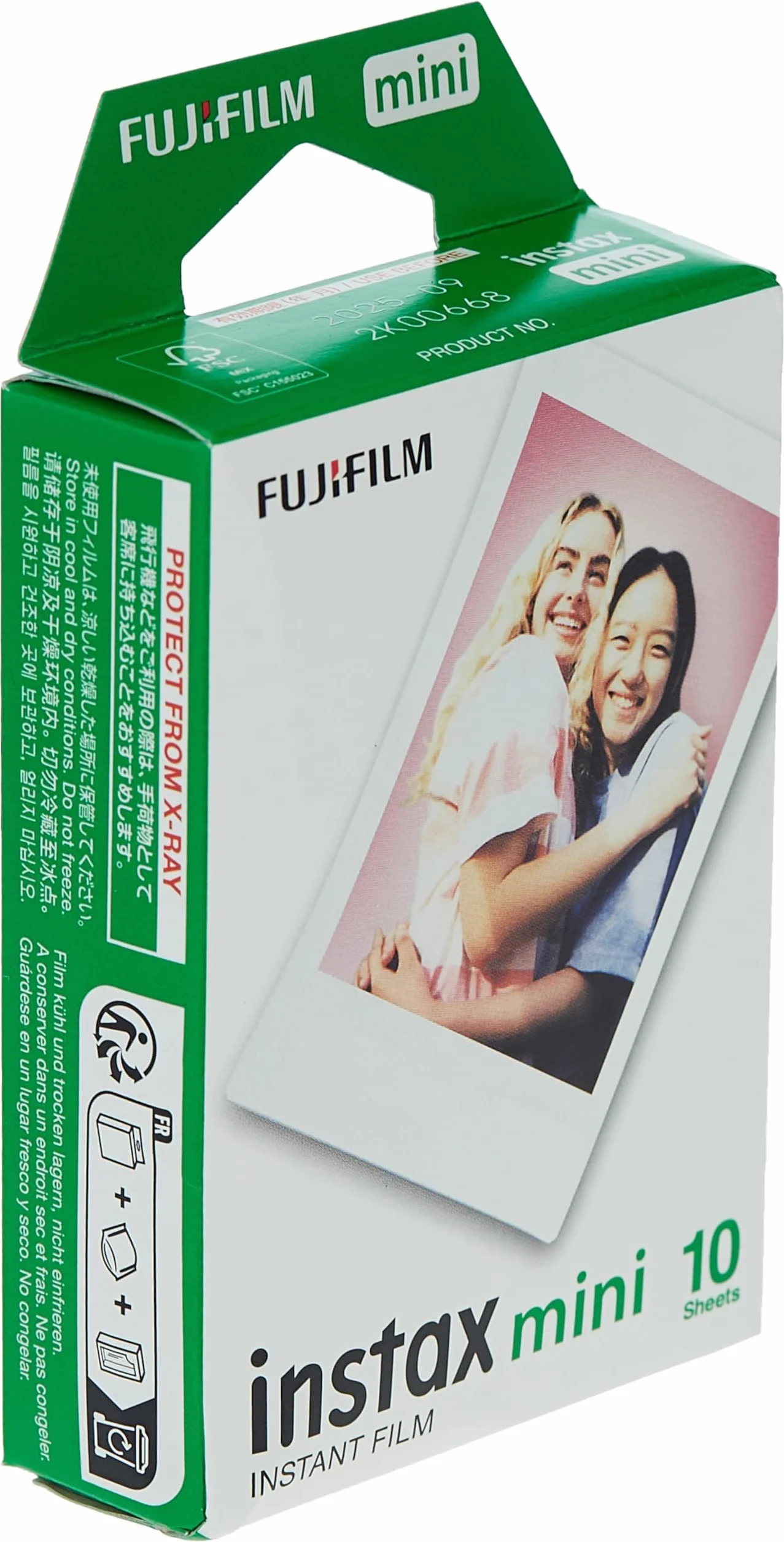 Fujifilm Instax Mini Instant Film, 10 fogli (confezione da 5)