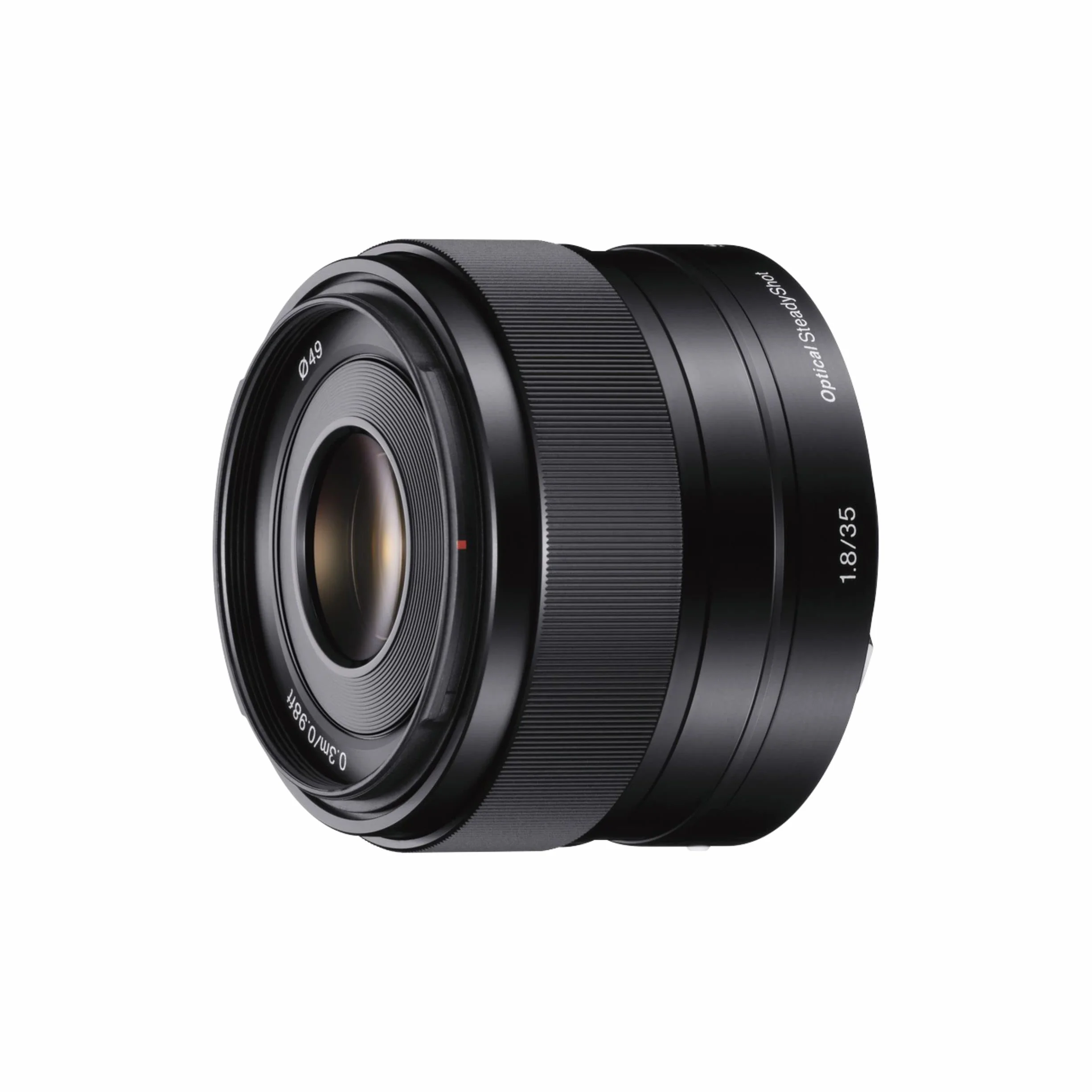 Sony SEL35F18 – 35mm f/1.8 Obiettivo Grandangolare (APS-C, Stabilizzato OSS, E-Mount, Ideale per Street e Vlog, Compatibile con Alpha 6000/6100/6400/6600)