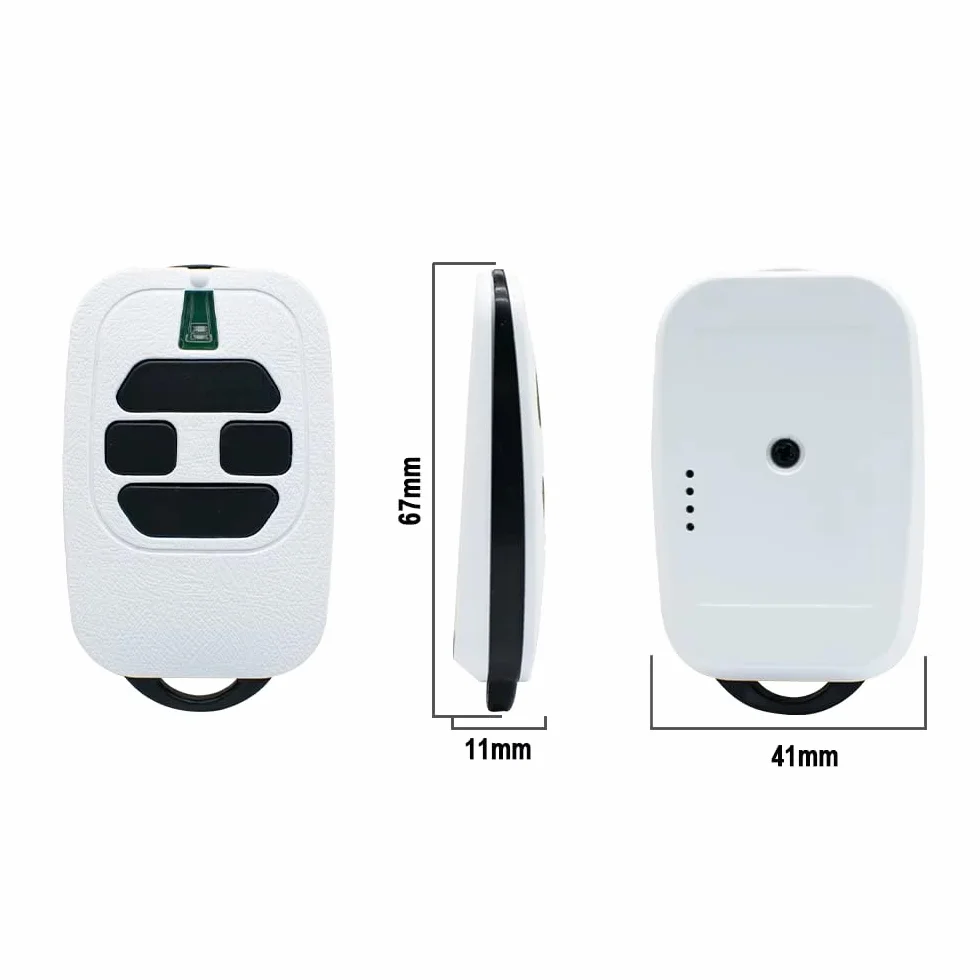 Telecomando compatibile per porta del garage, 433,92 MHz, compatibile con Avec DEA GTI4/2, GT2/4, Mio TR2/4, Mio TR2N/4N, 3 pezzi