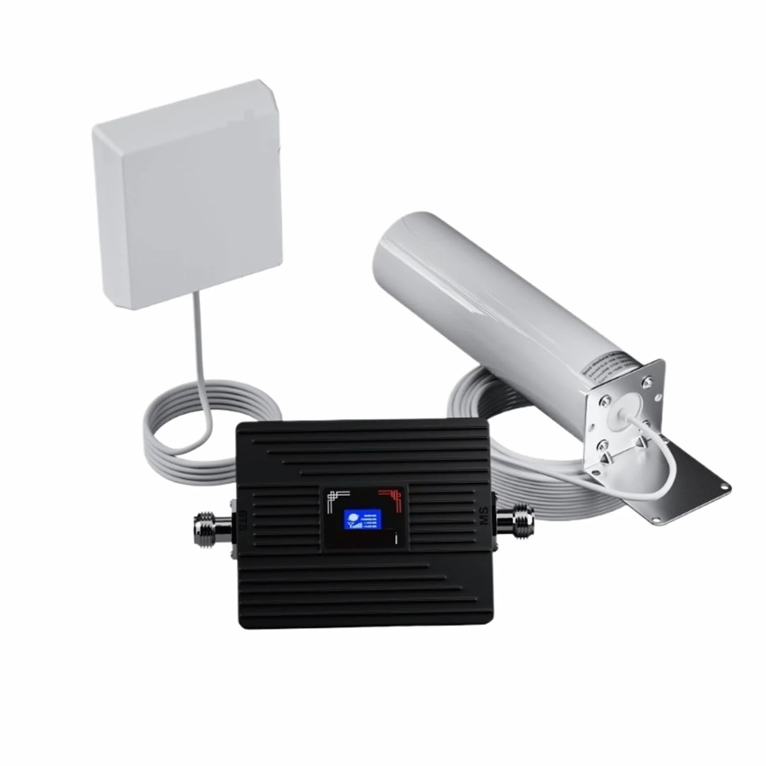 Kit Amplificatore Segnale Cellulare, Internet, Rete Omnidirezionale A 360°, 2G, 3G, 4G 900 1800 2100mhz Copertura più ampia(2600Mhz Band 7)