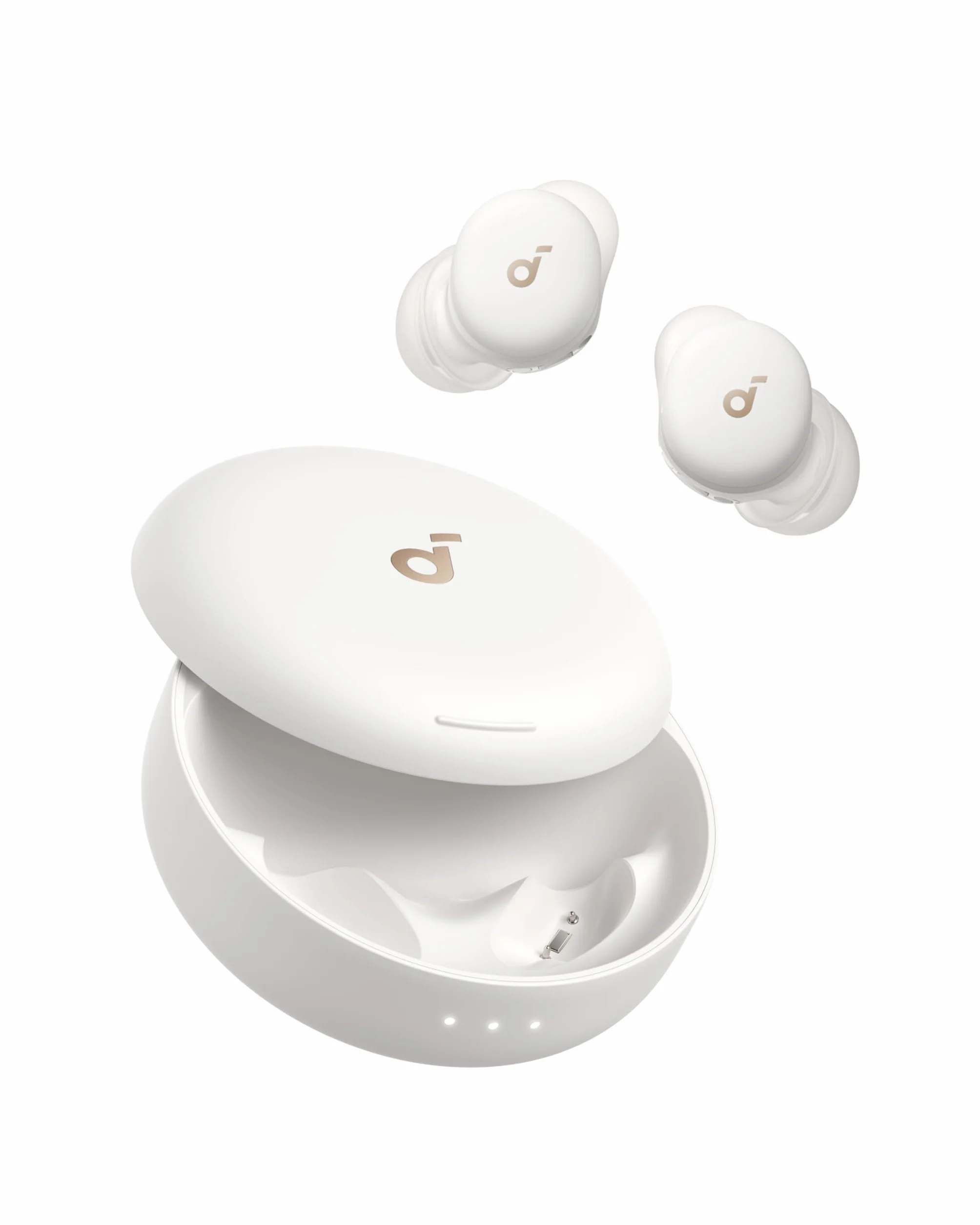 Soundcore Auricolari Sleep A30 di Anker, Cuffie per il Sonno con Cancellazione Attiva del Rumore, Sistema Adattivo di Mascheramento del Russare, Massimo Comfort per Sonno Laterale, 45 Ore di Gioco