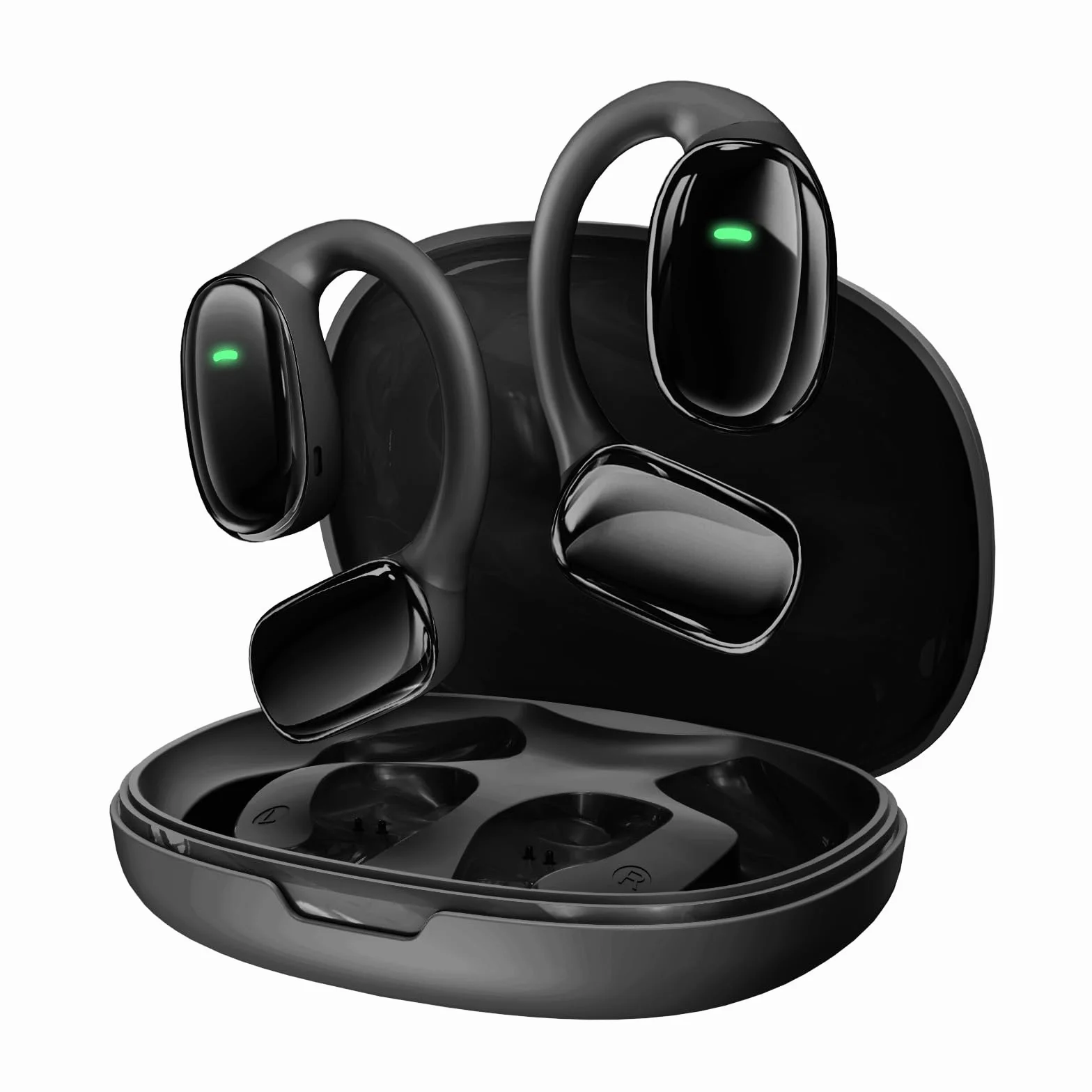 TUINYO Cuffie di traduzione AI - 3 modalità di traduzione intelligenti, supporto vocale in tempo reale supporta 135 lingue, IPX5 impermeabile, comunicazione senza sforzo in viaggio e business