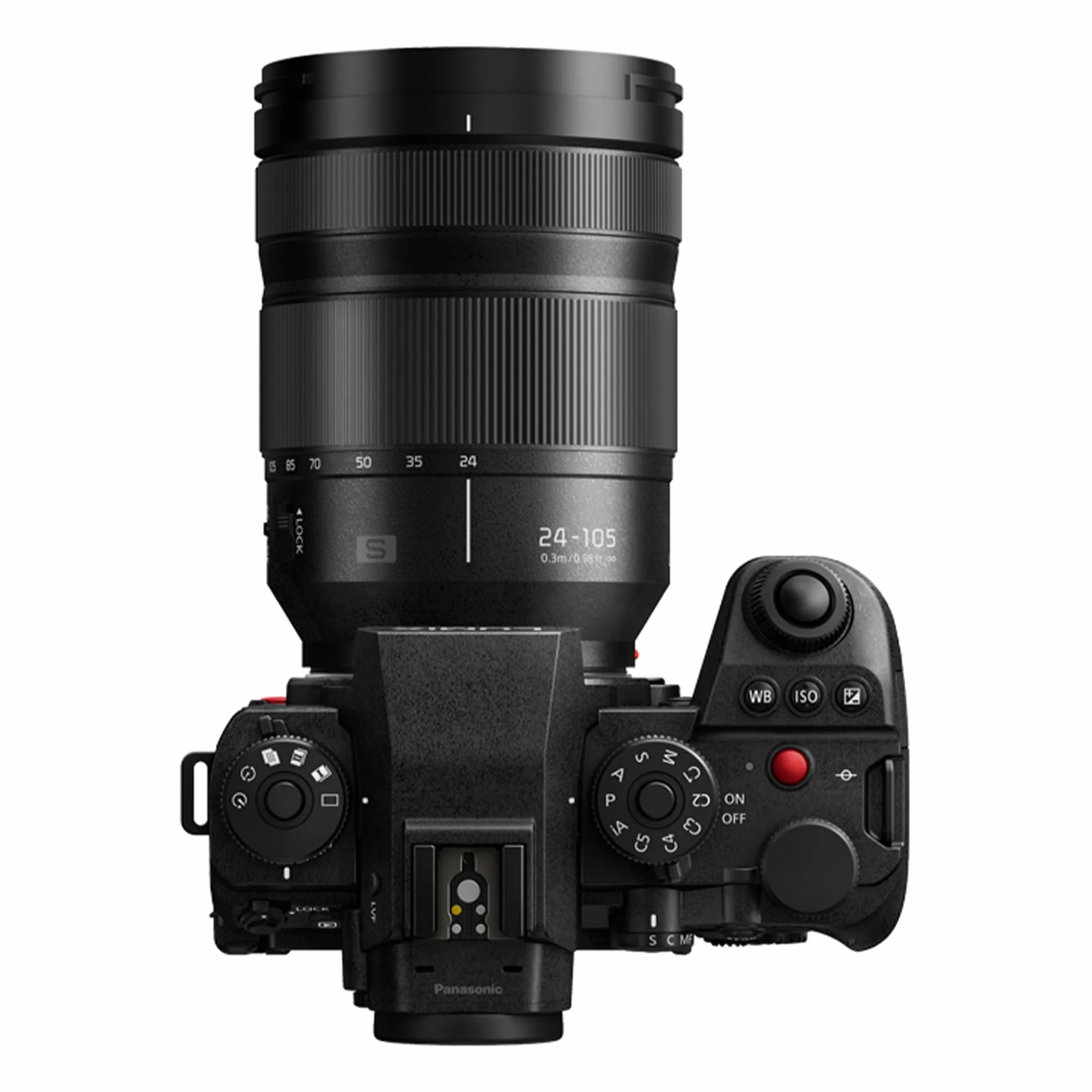 Panasonic LUMIX S1IIE Fotocamera Mirrorless Full Frame, con Obiettivo 24-105 mm F4, 24MP, Cs4K 60p, 6K 30p Open Gate, ProRes RAW, AF di Fase Ibrido, Attacco a L, Nero