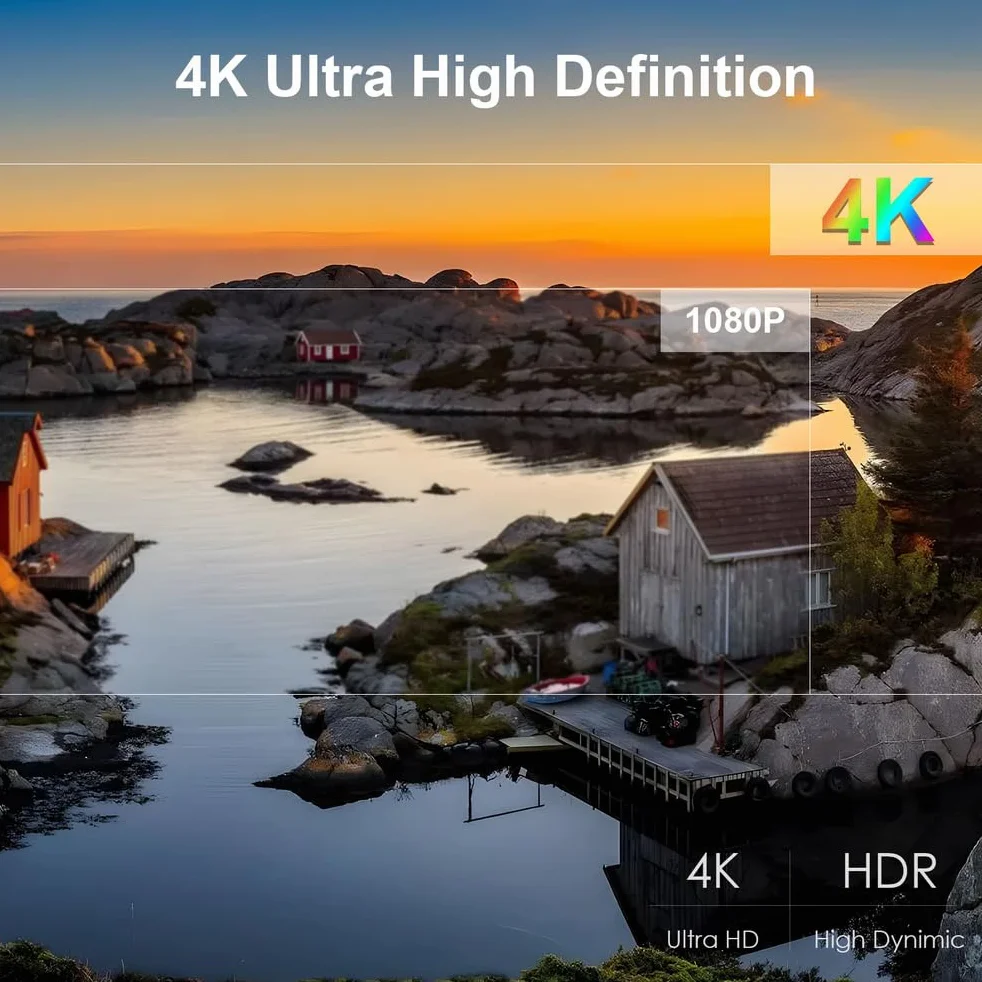 Box Android 14.0, TX98 PRO H618 Quad-Core 64Bit Cortex-A53 Mali 450 MP2 GPU Supporto 4K 3D 1080P 2.4/5.0Ghz WiFi BT5.0 10/100M Ethernet DLNA HDMI 2.0 H.265,4gb+32gb