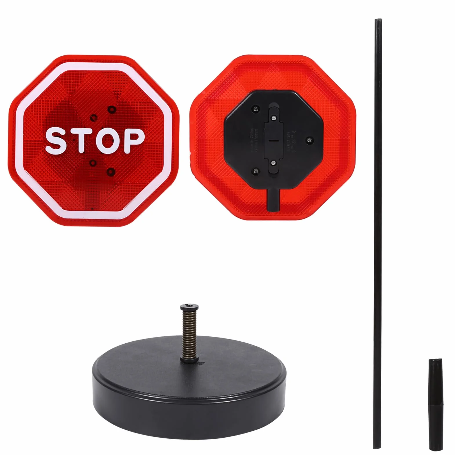 KIMISS Sensore di Arresto LED con Supporto Regolabile Rilevatore di Parcheggio Automatico per Garage