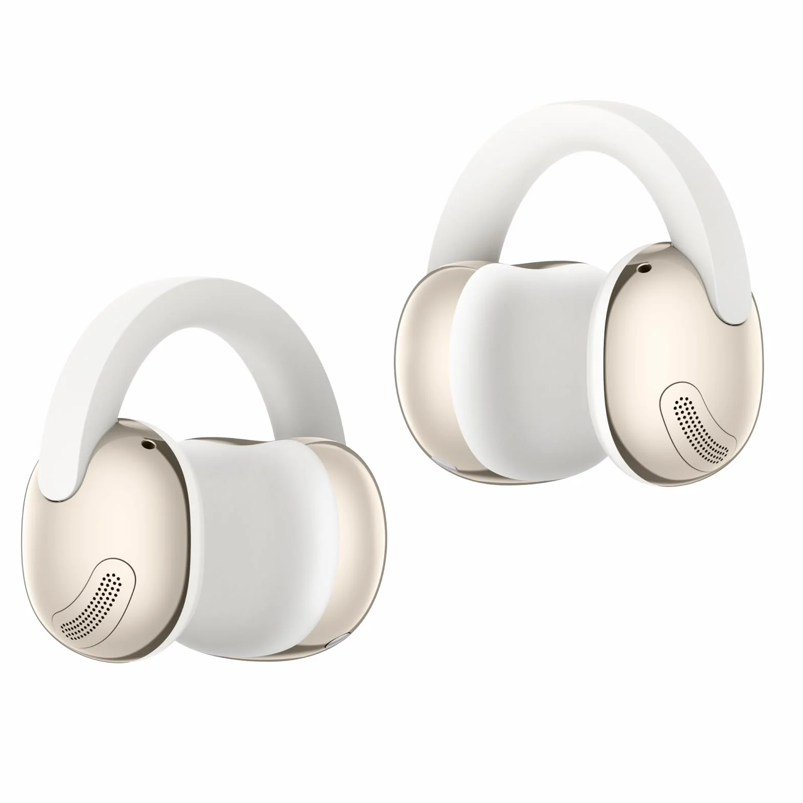 TCL CrystalClip, design a clip, miglioramento dei bassi, suono spaziale 3D, fino a 36 ore di riproduzione, Bianco lunare
