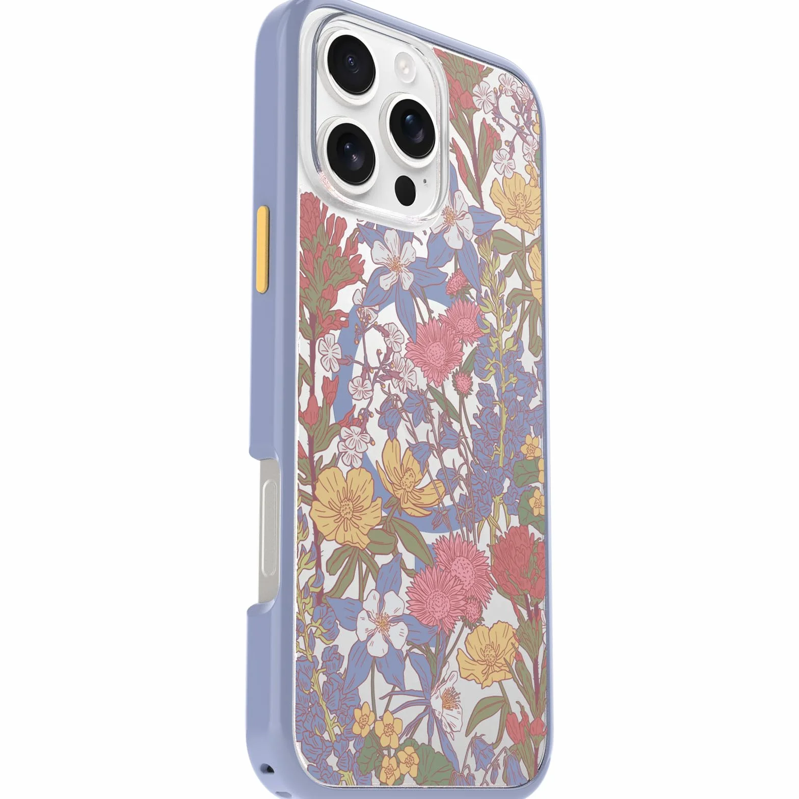 OtterBox Cover per Apple iPhone 16 Pro Max Symmetry Seires Clear MagSafe, resistente a shock e cadute fino; sottile, testata 3x norme MIL-STD 810G, Viola