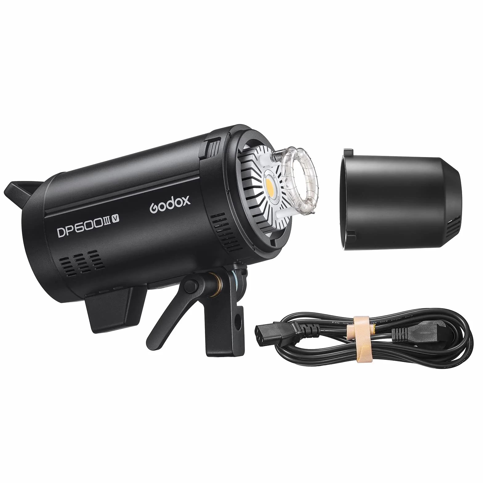 Godox DP600III-V Flash studio aggiornato Potenza 600Ws GN106 5600 ± 200K wireless 2.4G integrato Flash fotografici Bowens Mount per ritratti di matrimonio Fotografia pubblicitaria di moda