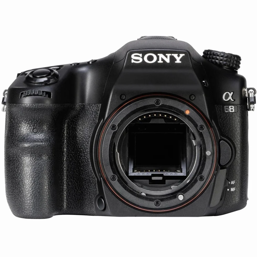 Sony Alpha 68 - Fotocamera Digitale Reflex ad Obiettivi Intercambiabili, Sensore APS-C, ILCA68, Nero
