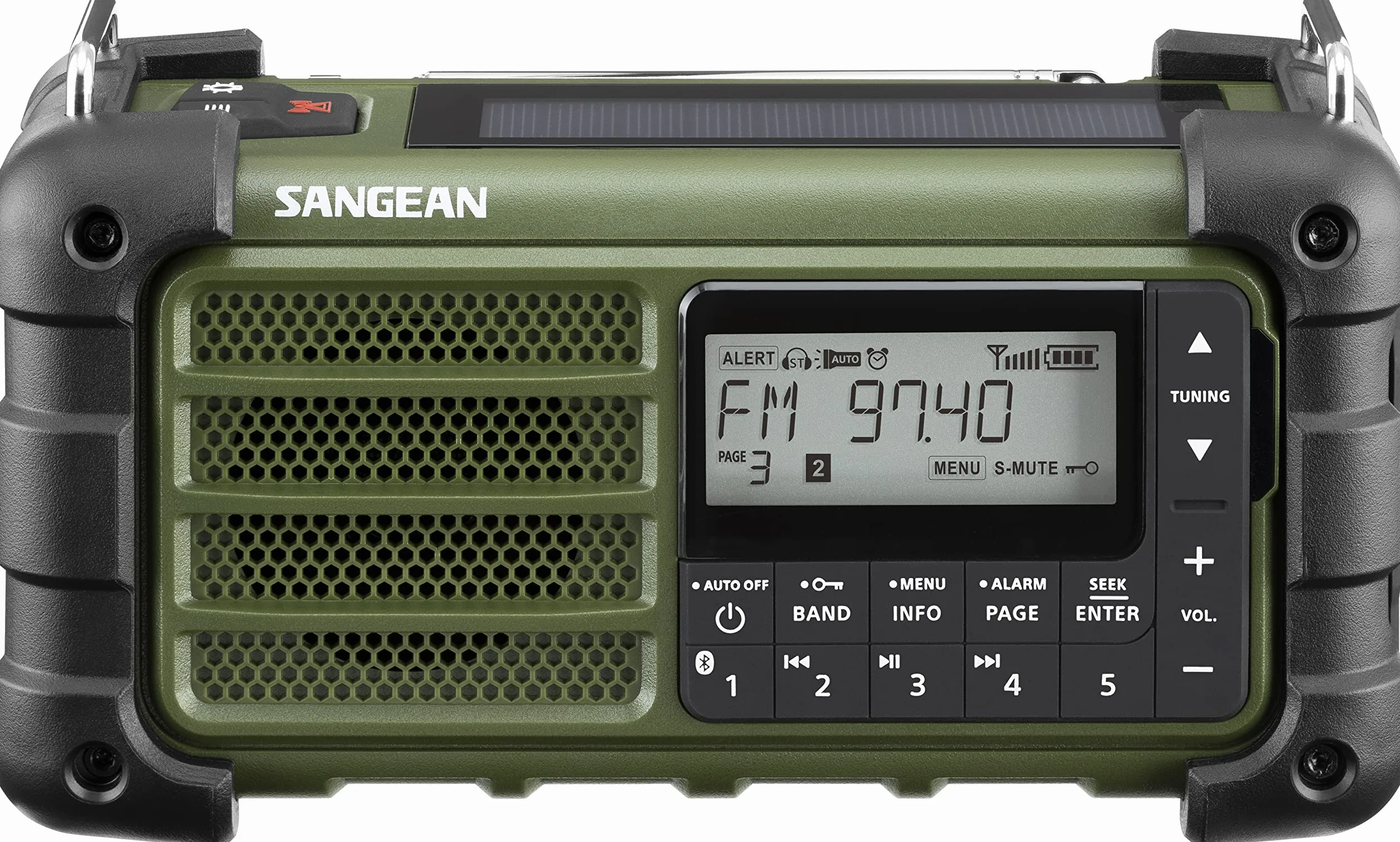 MMR-99 AM/FM Radio Desert Tan Forest Green