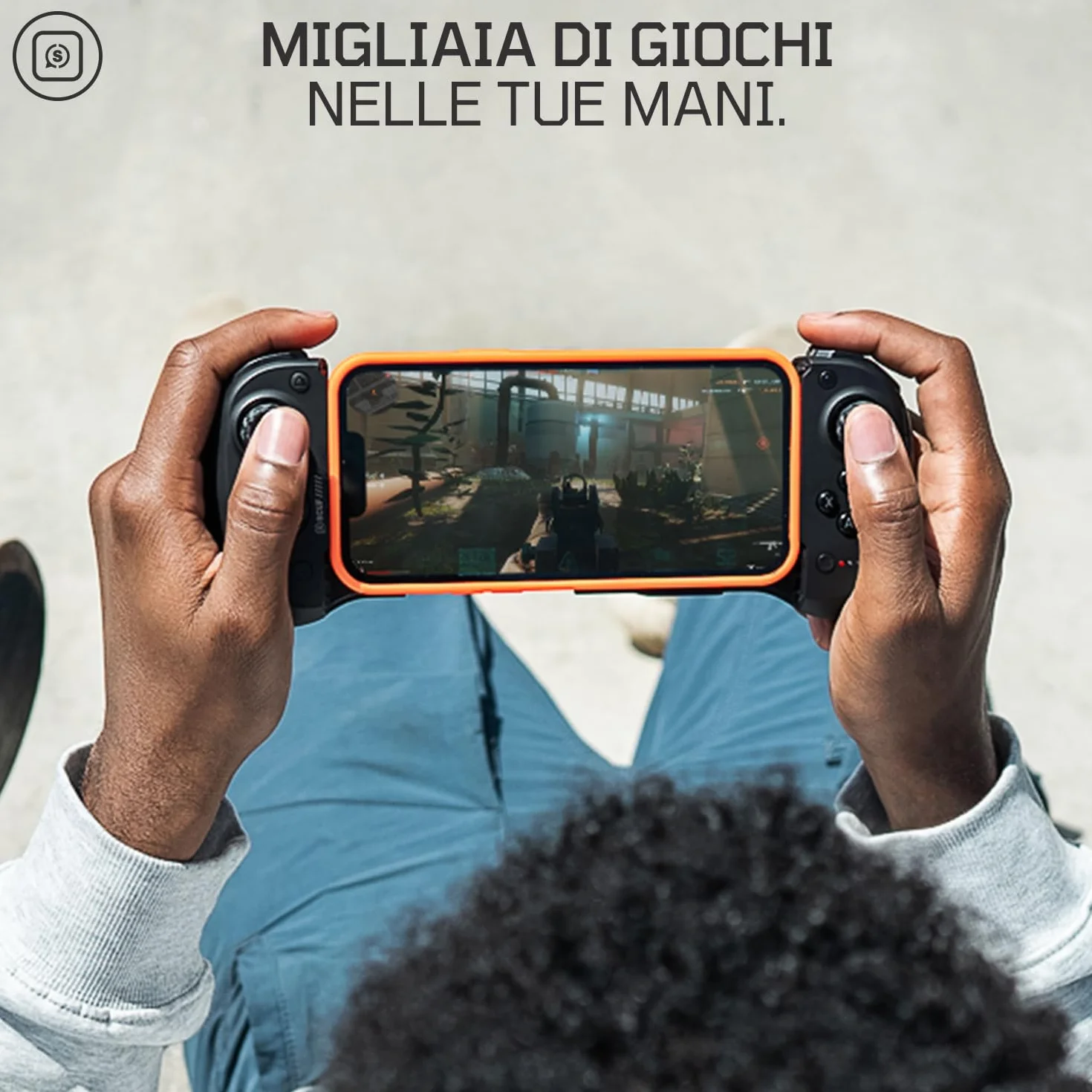 SCUF NOMAD Controller di Gioco Wireless per iPhone Mobili – Palette Posteriori – Analogici Anti-Drift – Bluetooth 5.0 Connettività – PS Remote, Xbox Game Pass, Apple Arcade, Steam Link – Nero