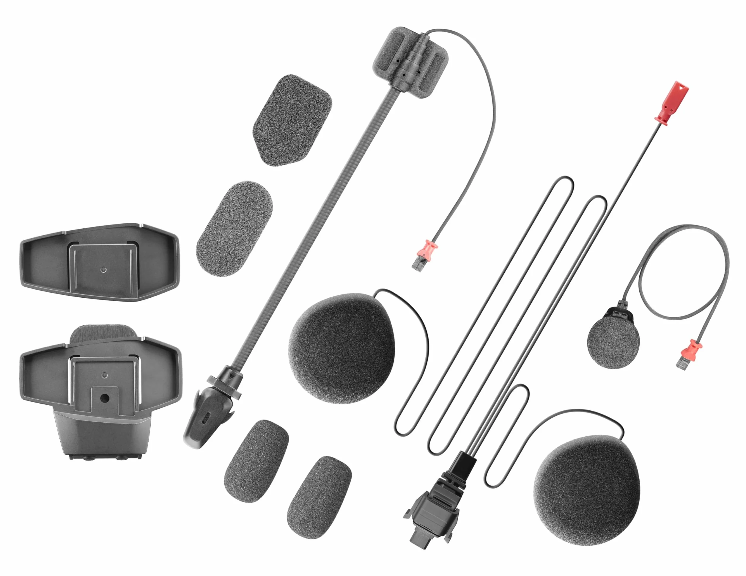 INTERPHONE - UCOMRSECONDHELM40 - Kit audio Completo di Ricambio o per Secondo Casco per Interfono Moto U-com 8R