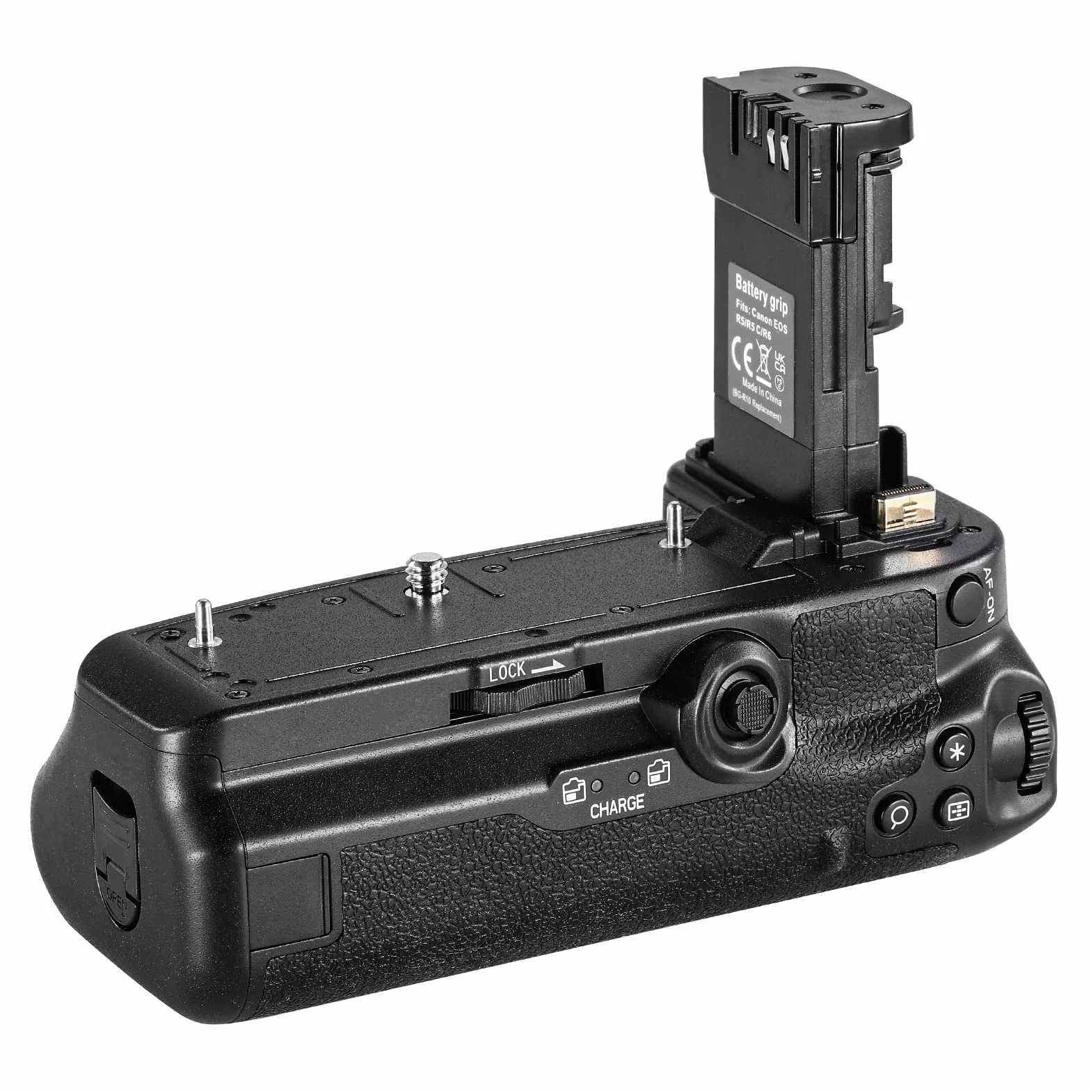 NEEWER BG-R10 Battery Grip, Impugnatura Batteria Compatibile con Canon EOS R5 R5C R6 R6 Mark II Fotocamera, Alimentata da Batterie LP-E6N/LP-E6NH