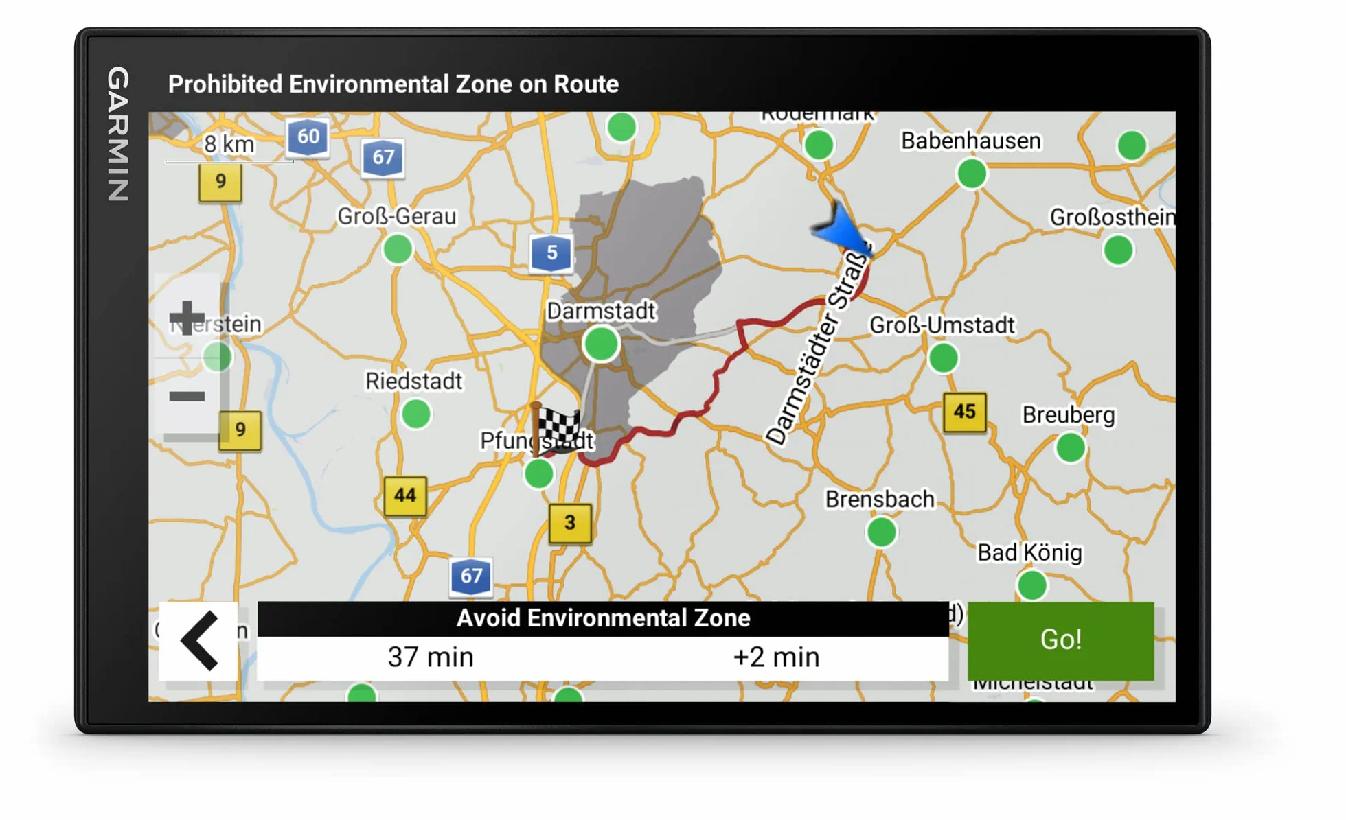 Garmin DriveSmart 86 MTD, Navigatore GPS per Auto, Display 8", Touchscreen, Mappa Europa, Traffico Digitale