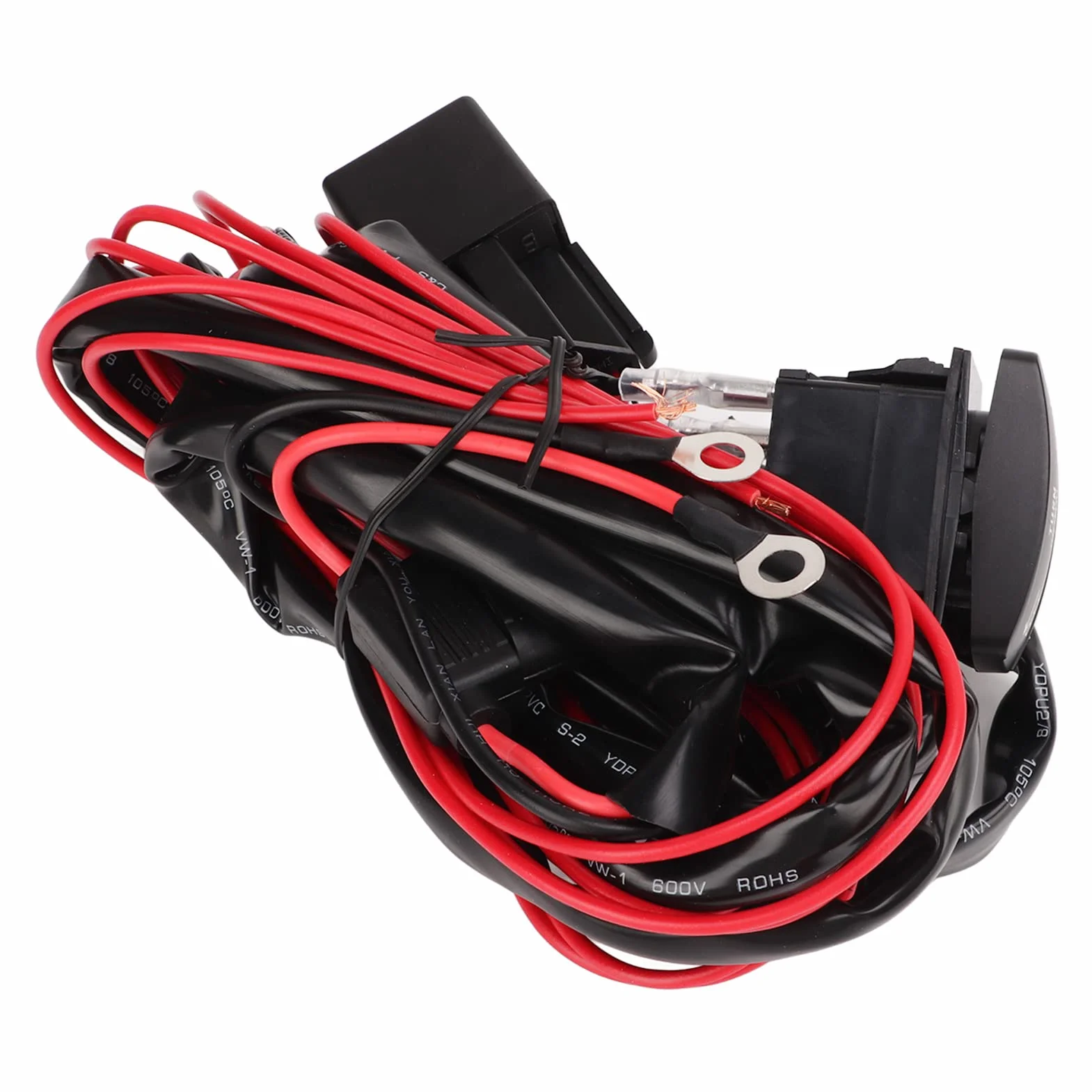 KIT indicatori di direzione UTV interruttore a bilanciere universale 12V ATV kit illuminazione stradale