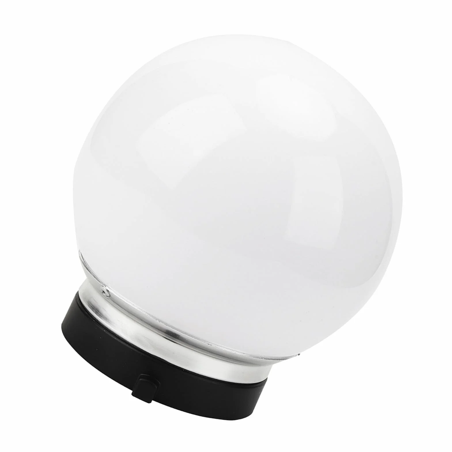 Sfera di Luce Morbida per Accessorio Fotografico, Diffusore Sferico Traslucido da 15 Cm Sfera di Luce Morbida per Accessorio Fotografico con Supporto Bowens