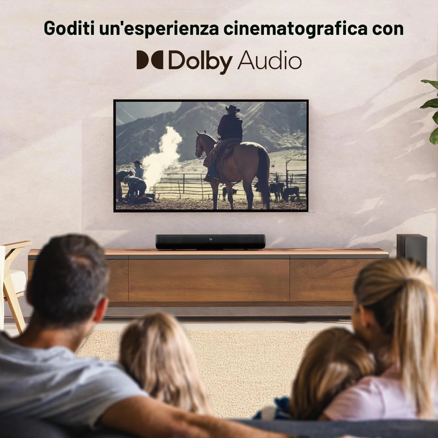 CREATIVE Stage Pro - Soundbar 2.1 con Dolby Audio, HDMI, Bluetooth 5.3, audio USB, per TV, PC e cellulare