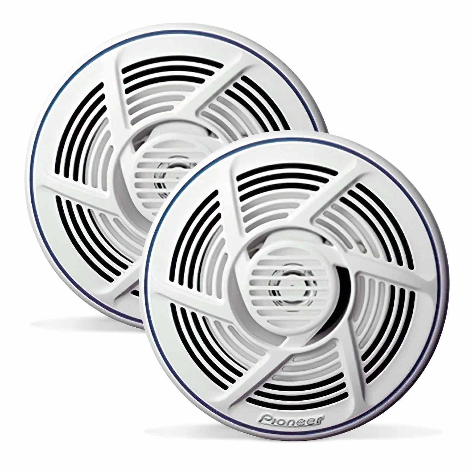 PIONEER TS-MR1640 Altoparlante esterno a 2 vie di tipo marino (160 W), 16 cm, potenza in ingresso nominale 30 W, griglia bianca