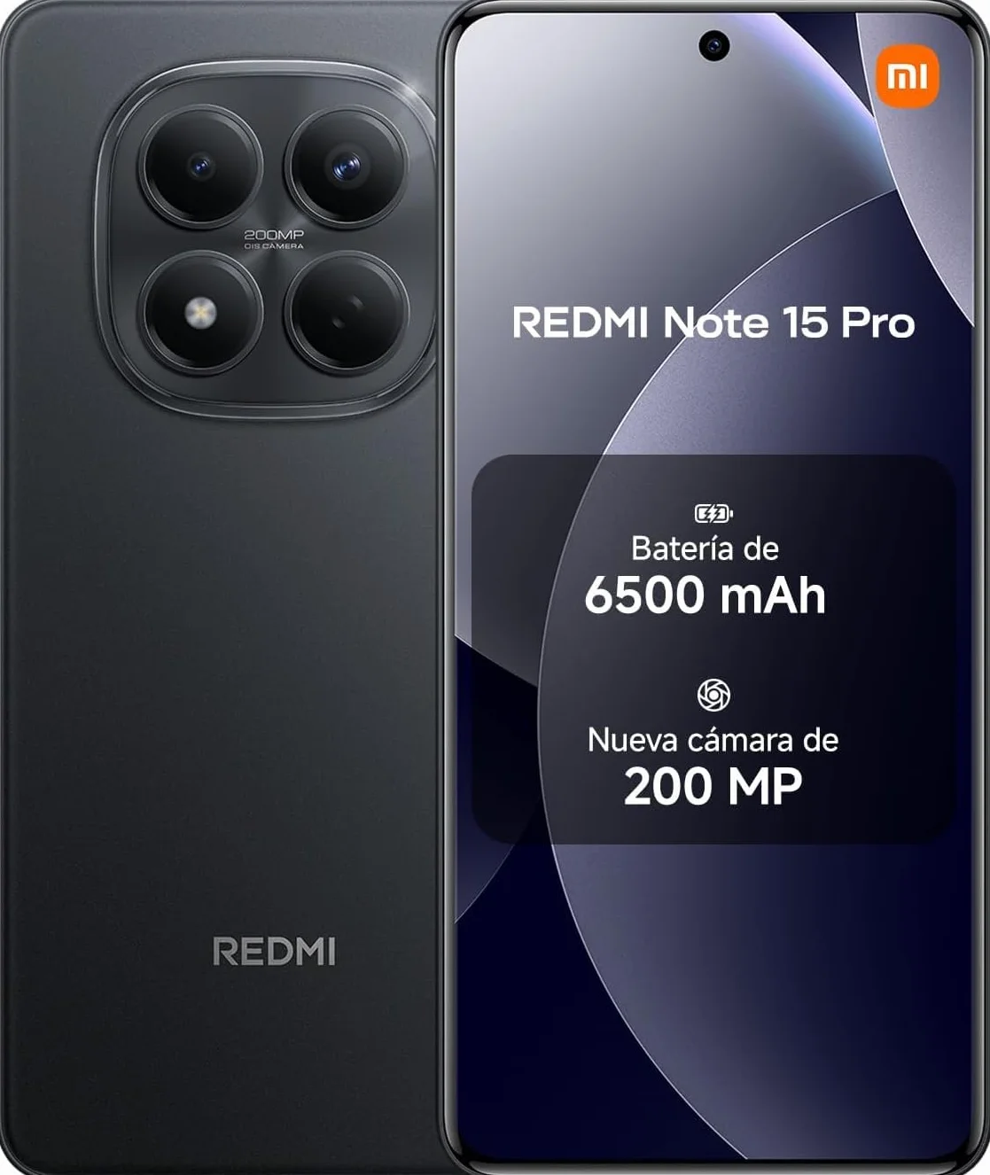 Redmi Note 15 Pro 8+256 Black (No power adapter included)