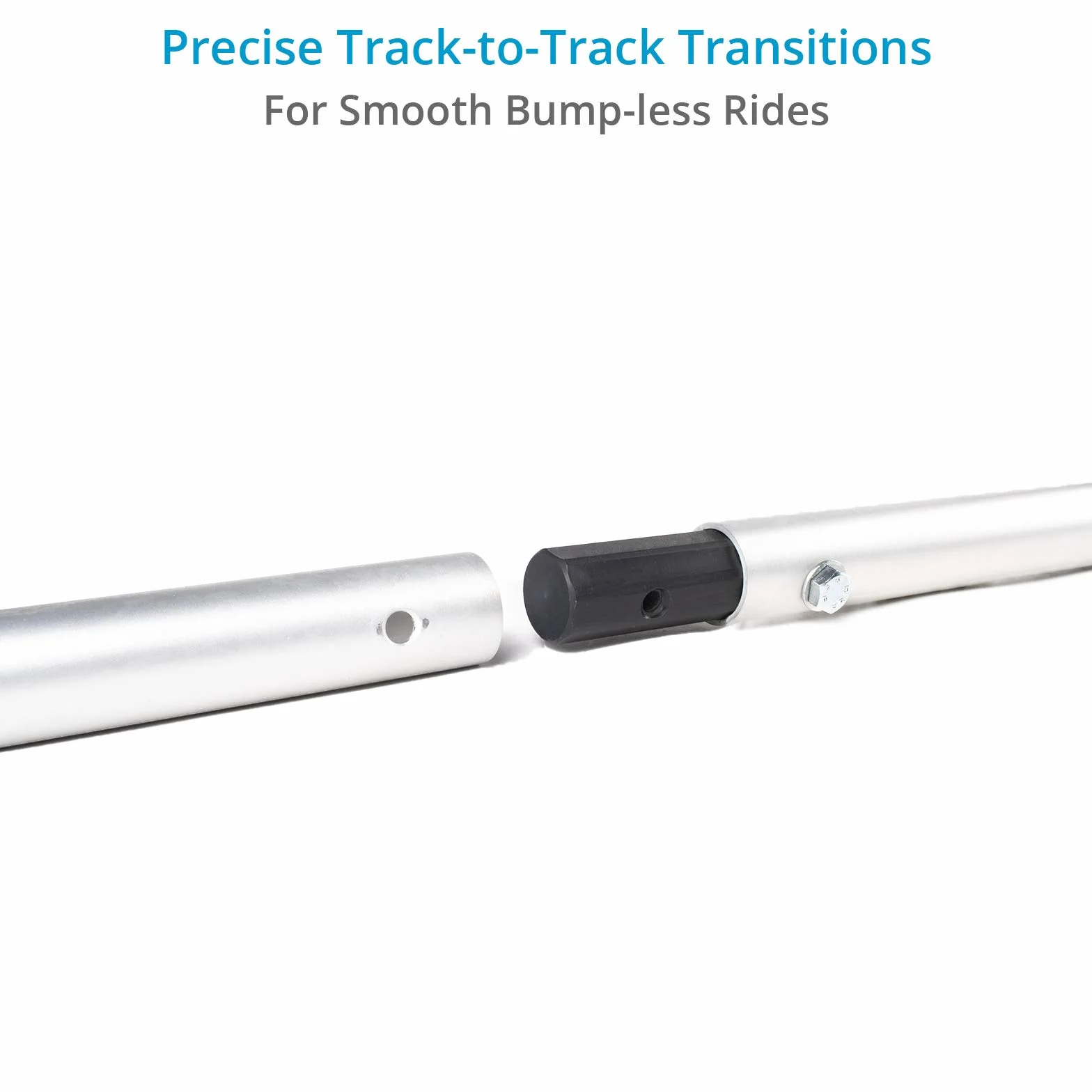 PROAIM 12ft Dritto Alluminio Camera Dolly Track. Distanza dal centro- 28". Diametro-32mm. Carico utile fino a 400kg / 882lb. (P-TRK-12)
