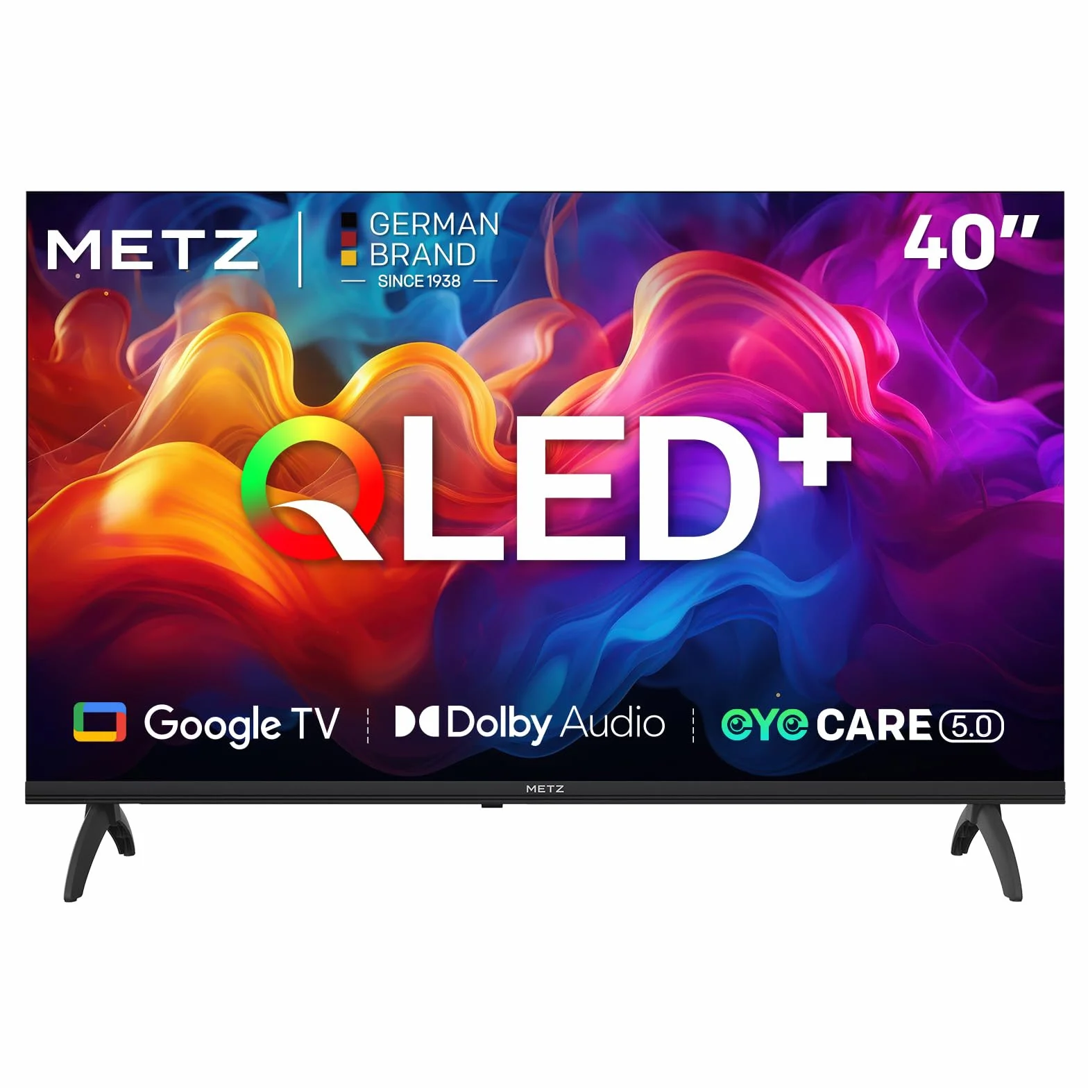 Metz QLED 40" Smart TV FHD MQF7000Z, HDR10, Dolby Audio, Google TV, DVB-T/T2/C/S/S2