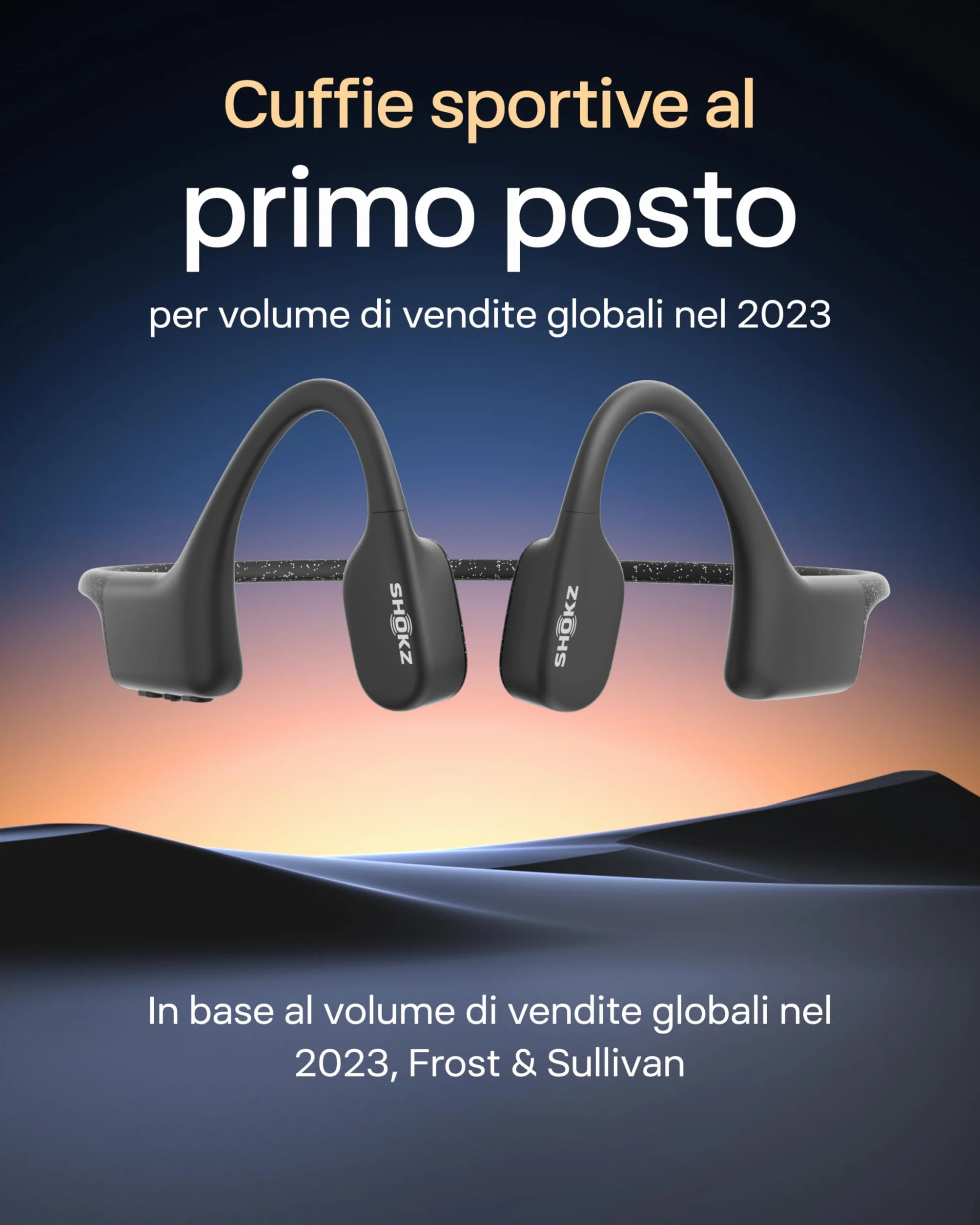 SHOKZ Auricolari OpenSwim a conduzione ossea, lettore MP3 da nuoto impermeabile IP68, auricolari sportivi open-ear con 4 GB di memoria, 8 ore di riproduzione, per nuoto, surf(senza Bluetooth), Nero