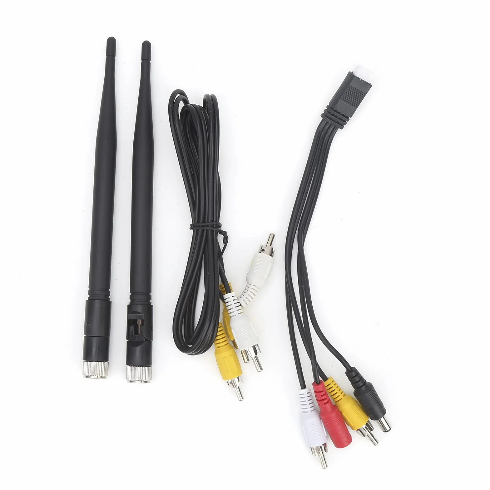 Ricevitore Trasmettitore Wireless 1.2G 1.5W, Trasmissione Sincrona Audio Video, Alta Sensibilità, Compatibile con Videocamera DVD VCR