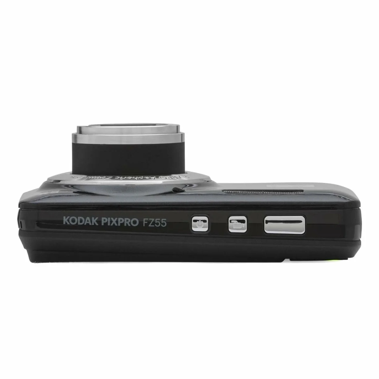 PIXPRO FZ55 Friendly Zoom fotocamera digitale (nero) confezione con scheda SD da 32 GB, custodia per fotocamera e caricabatterie da viaggio con batteria (4 articoli)