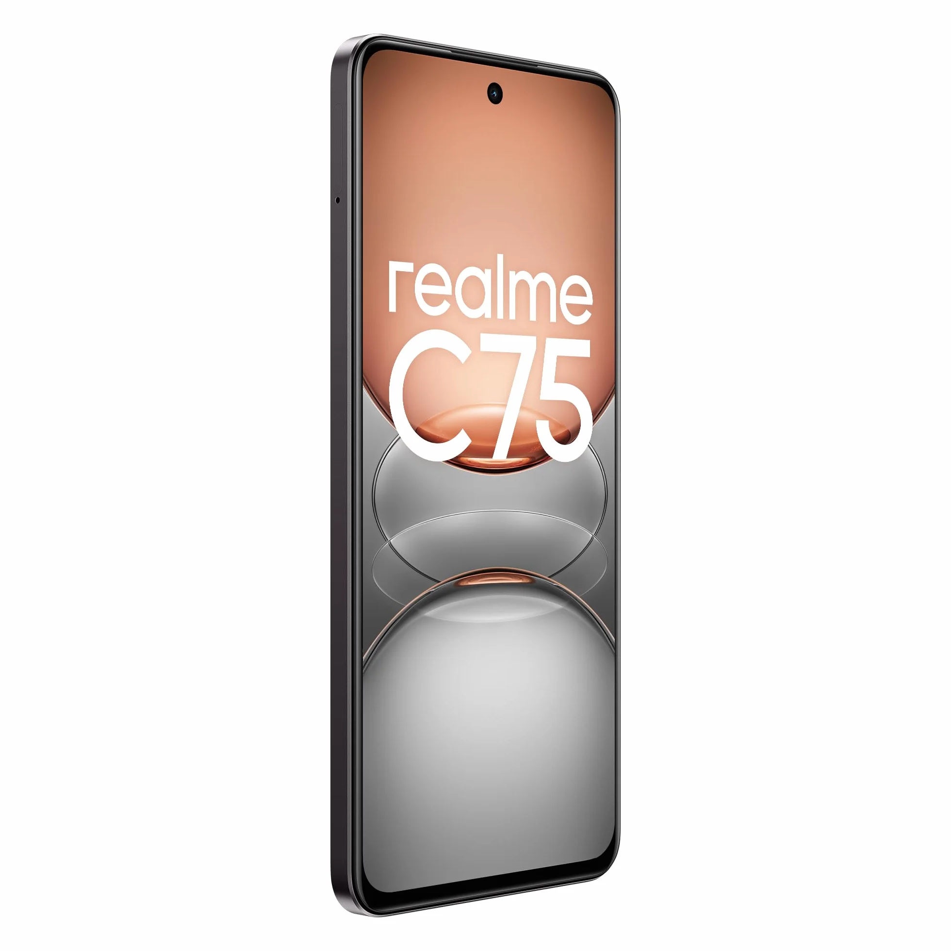 realme C75 Smartphone 8+256 GB, IP69,Batteria da 5828 mAh,Vetro ArmorShell 2, Fotocamera super nitida da 50 MP, Ricarica rapida da 45W, Black(nessun adattatore)