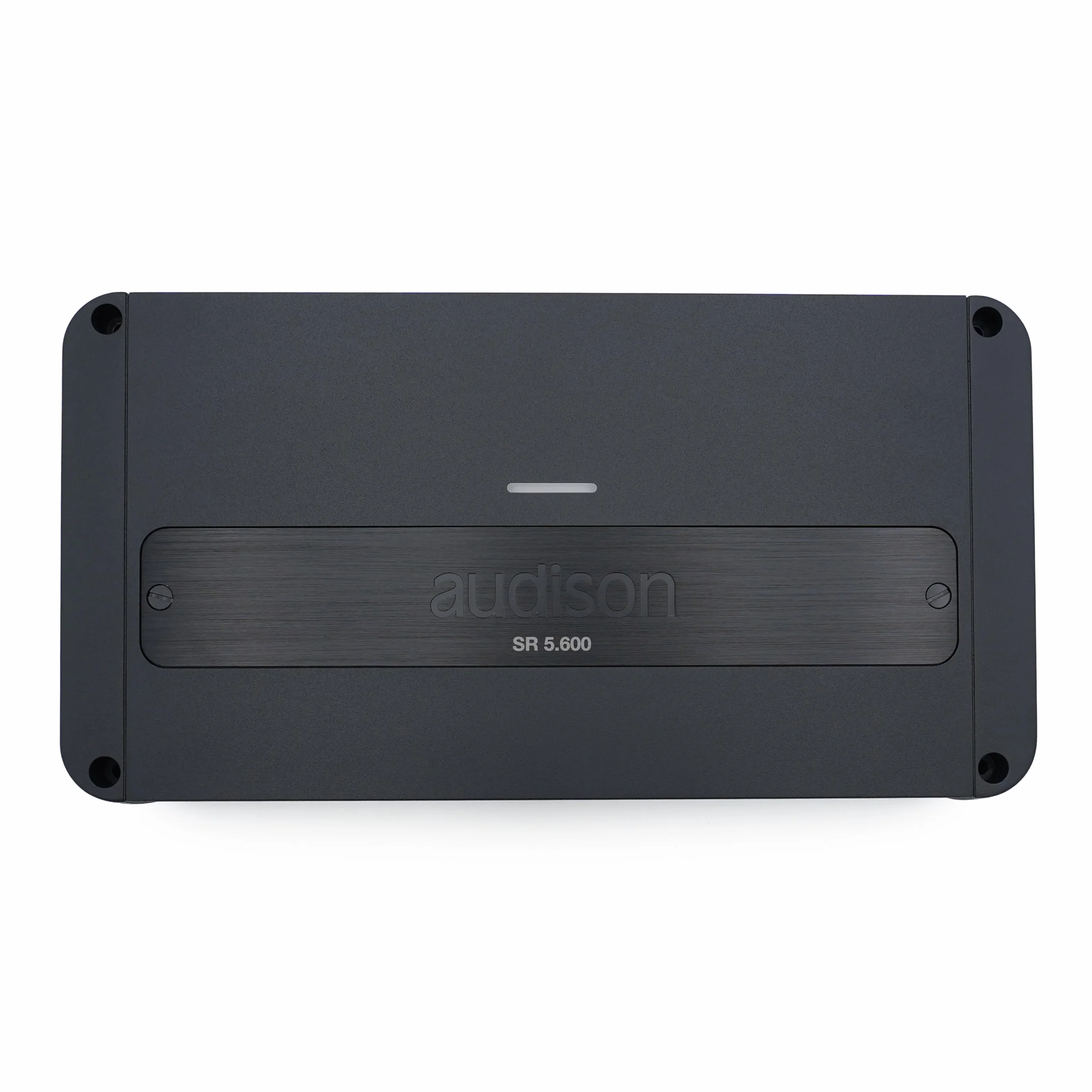Audison SR 5.600 – Amplificatore 5 Canali Classe D con Tecnologia ADT, Potenza Totale 1010 W RMS, Crossover Integrato e Ingressi OEM/Aftermarket