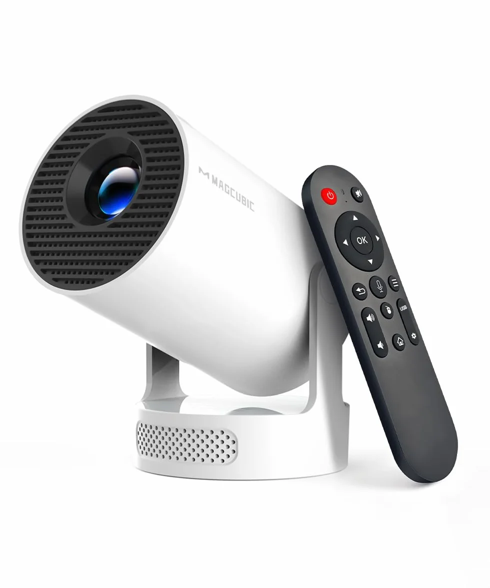 Magcubic HY300pro+ Mini Proiettore 4K Portatile WiFi 6 Bluetooth 5.4 Ruotabile 180° Altoparlante 5W