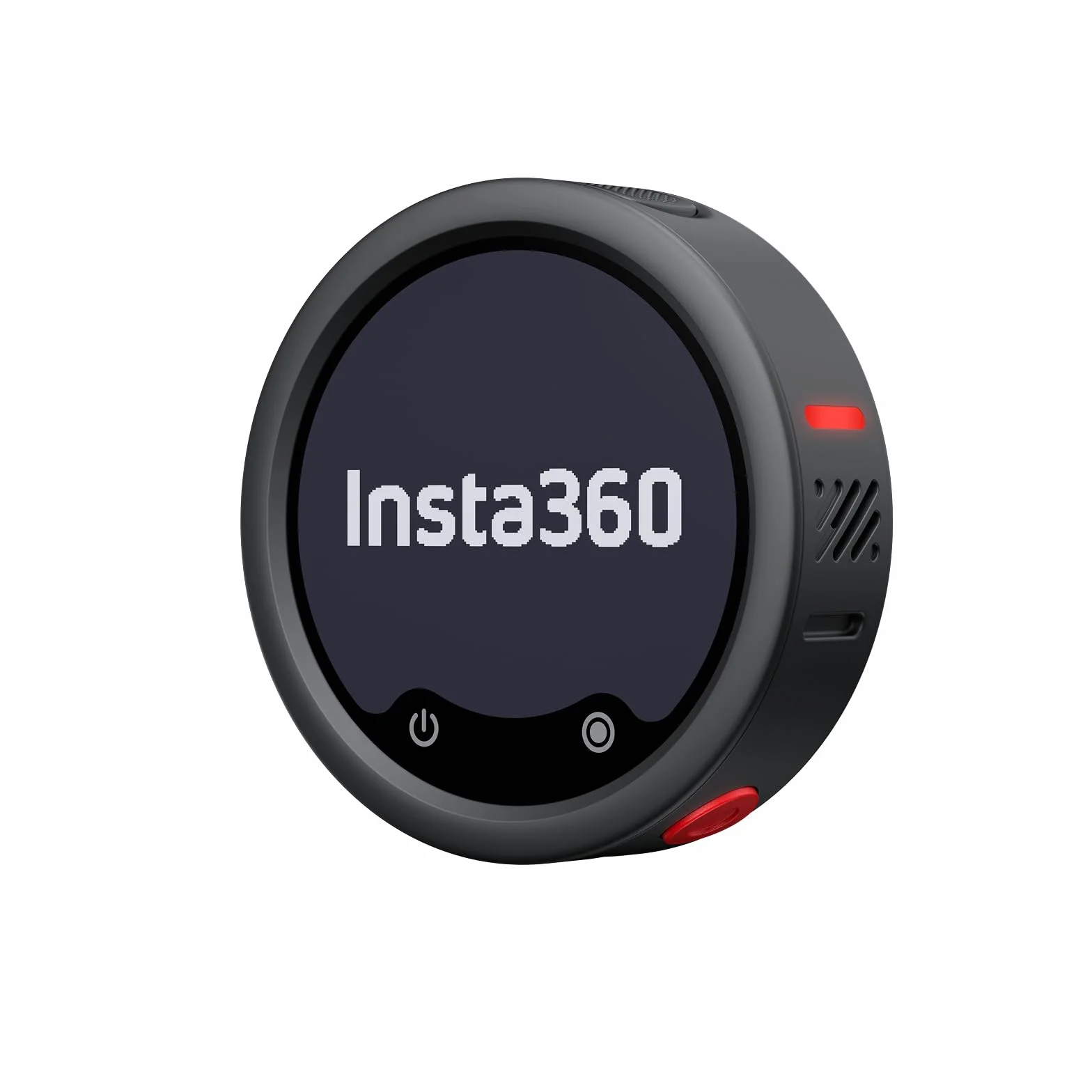Insta360 Mic Pro Trasmettitore Nero grafite, mini microfono lavalier wireless per iPhone/videocamera/Android, cattura video, Bluetooth, display E-ink personalizzabile, 3 mic