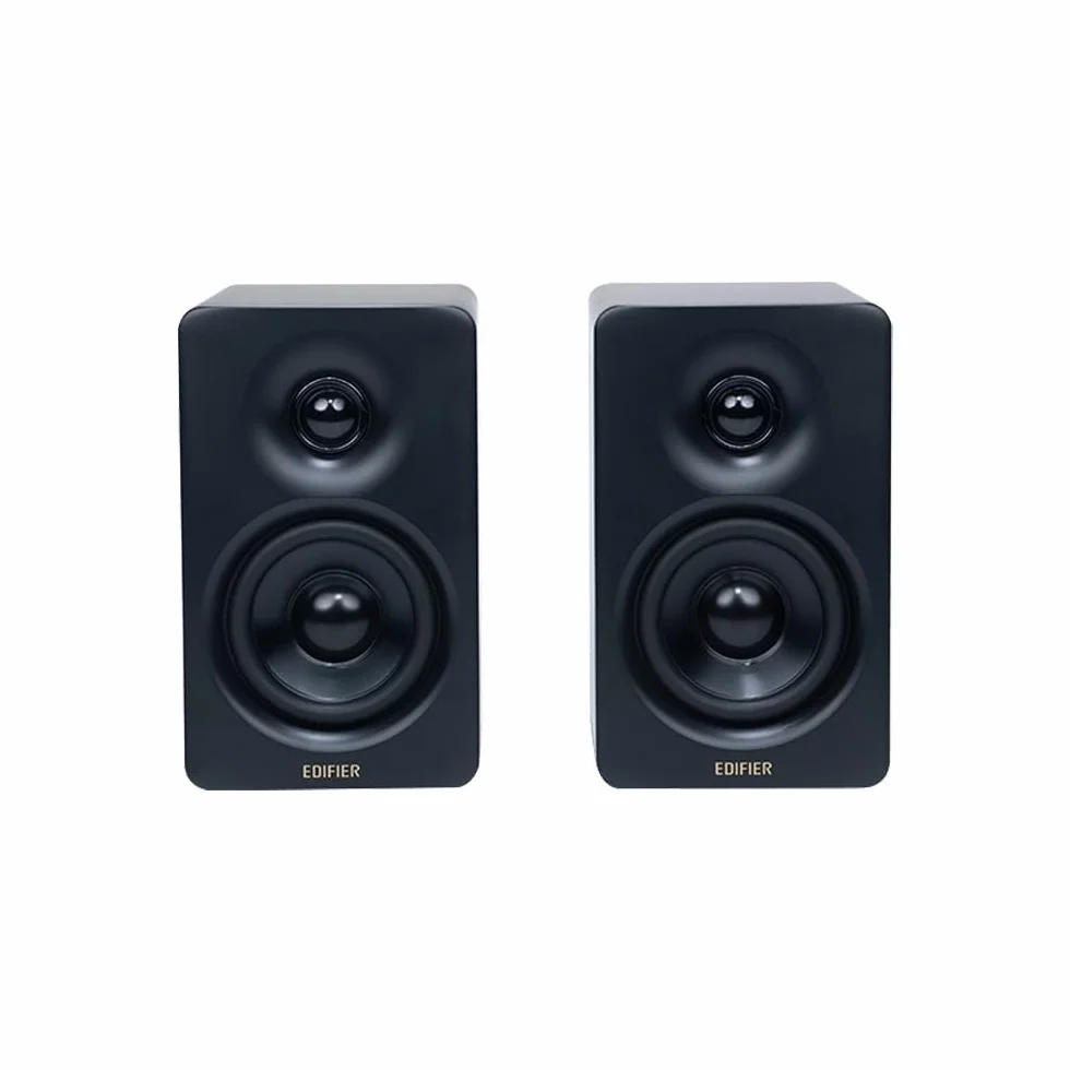 Edifier M60 Altoparlante Multimediale, Bluetooth 5.3, 66W RMS, Audio Hi-Res & Wireless, LDAC, 3" Bassi & 1" Tweeter, Ingressi USB-C & Aux, Pannello Touch Sensibile, Casse Desktop Compatto, Nero