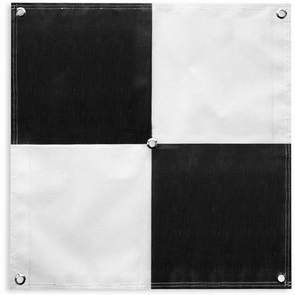 Pix4D DroneDeploy GCP 24"x24" Ground Control Point UAV Aerial Target 6 Pack Black White Markers