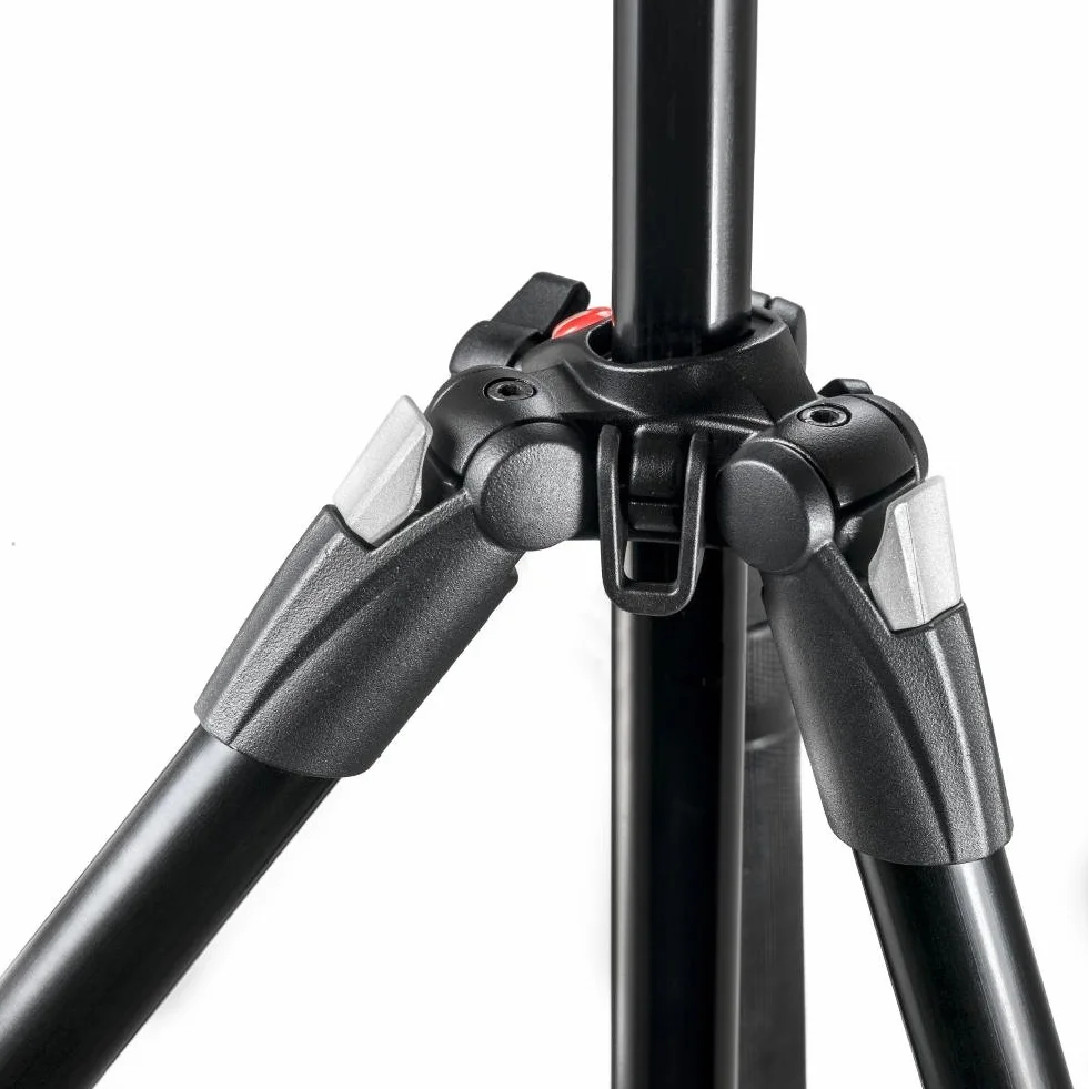 Manfrotto MK290XTA3-3W Treppiede per Fotocamera con Borsa, Testa a 3 Movimenti, 3 Sezioni in Alluminio, Nero