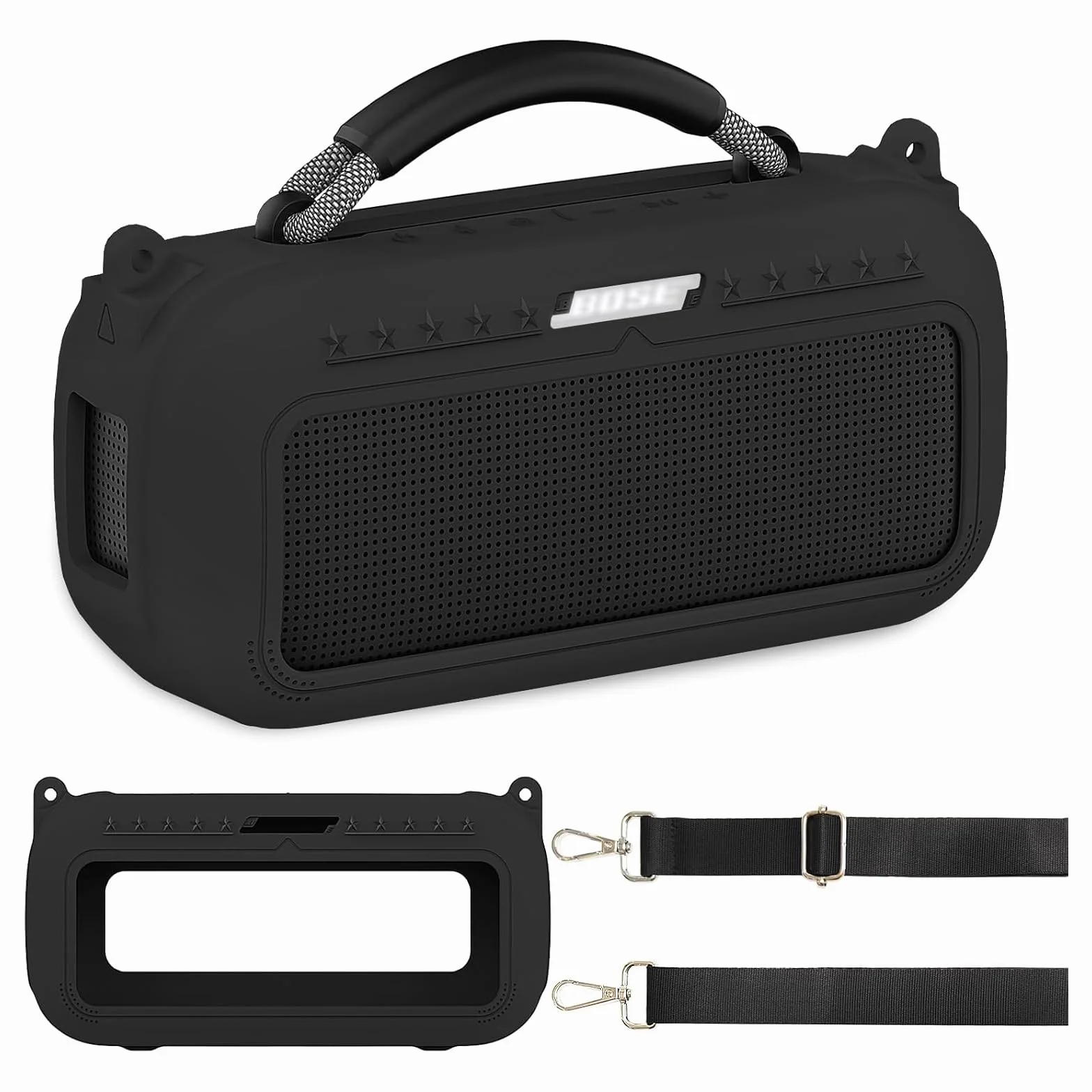 Custodia in silicone per altoparlante portatile Bose SoundLink Max, custodia morbida accessori (solo case)