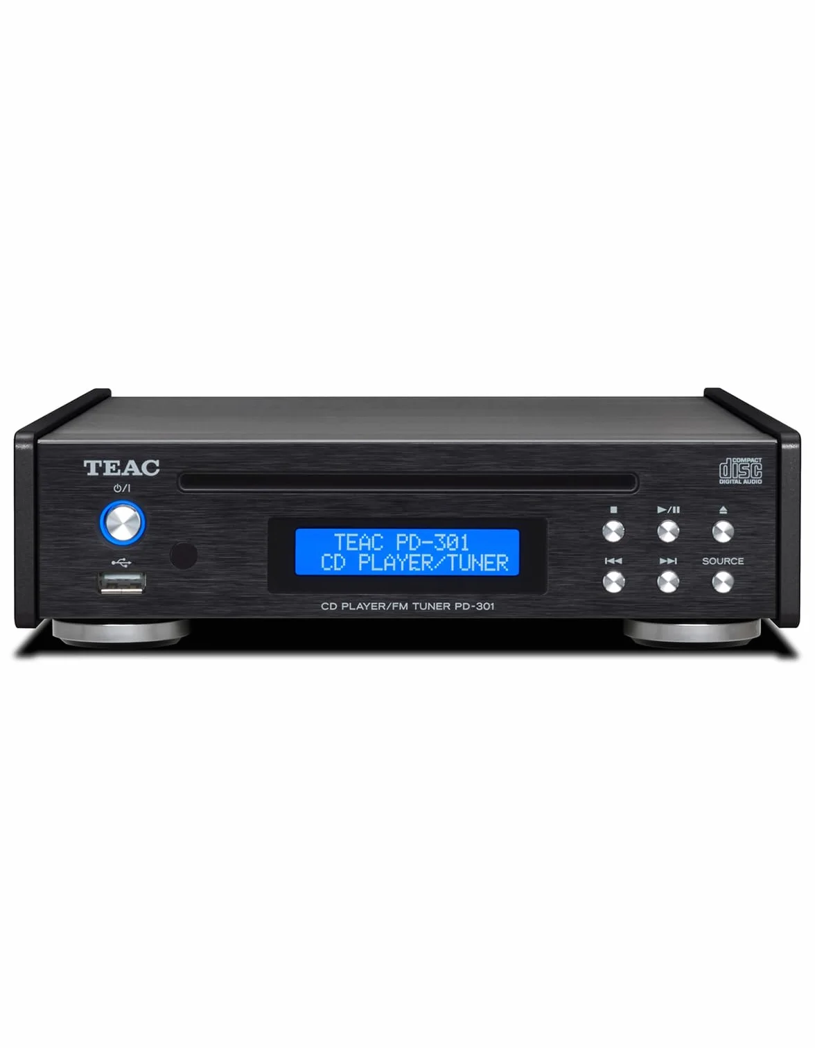 Lettore CD (Pd-301dab-X Black) + Radio Dab E Usb